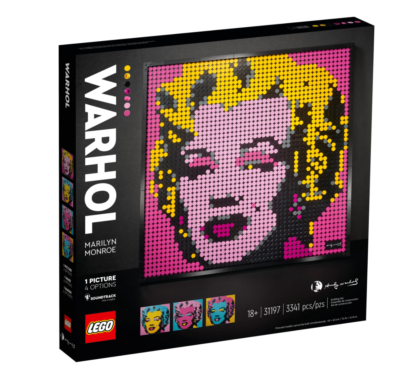 LEGO: ART - Andy Warhol's Marilyn Monroe
