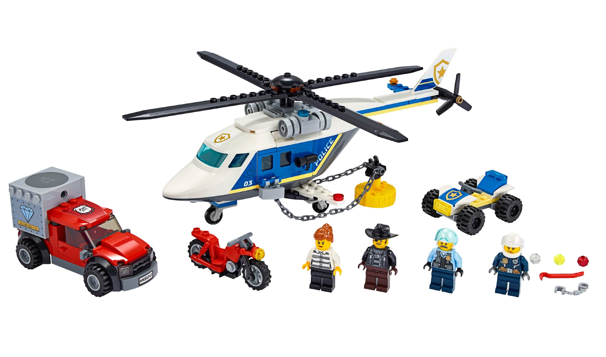 LEGO: City - Police Helicopter Chase