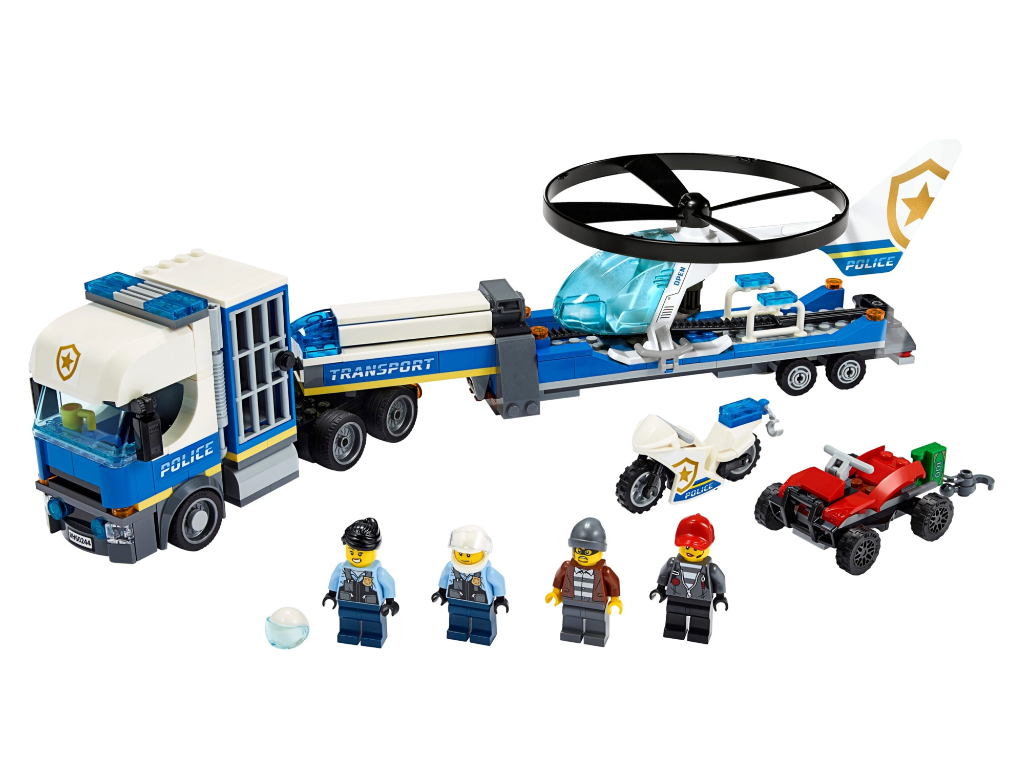 LEGO: City - Police Helicopter Transport