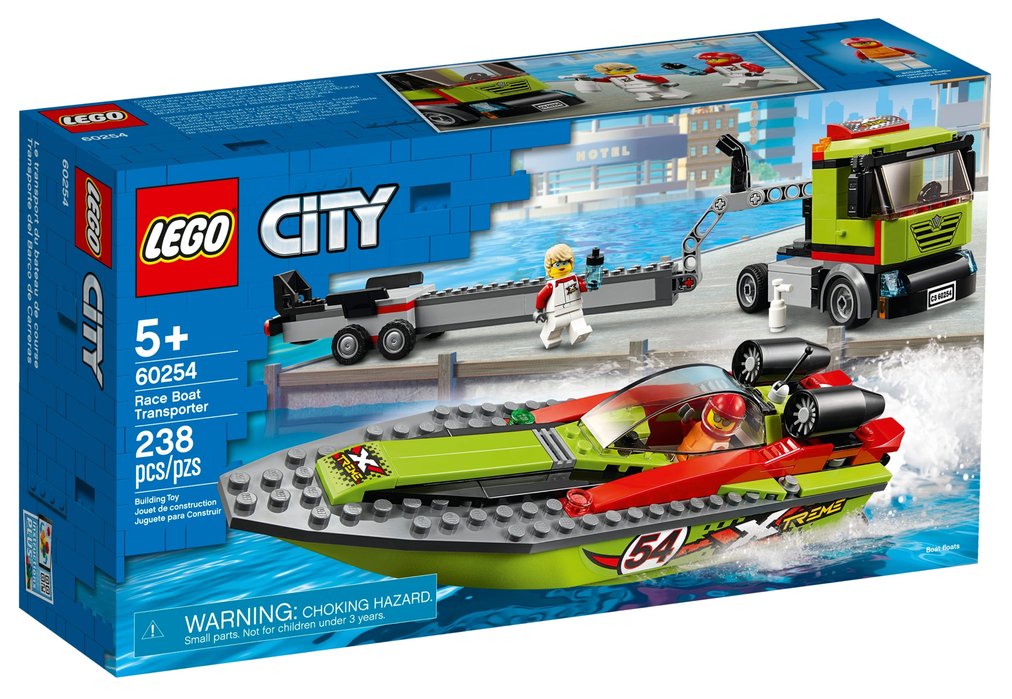LEGO: City - Race Boat Transporter