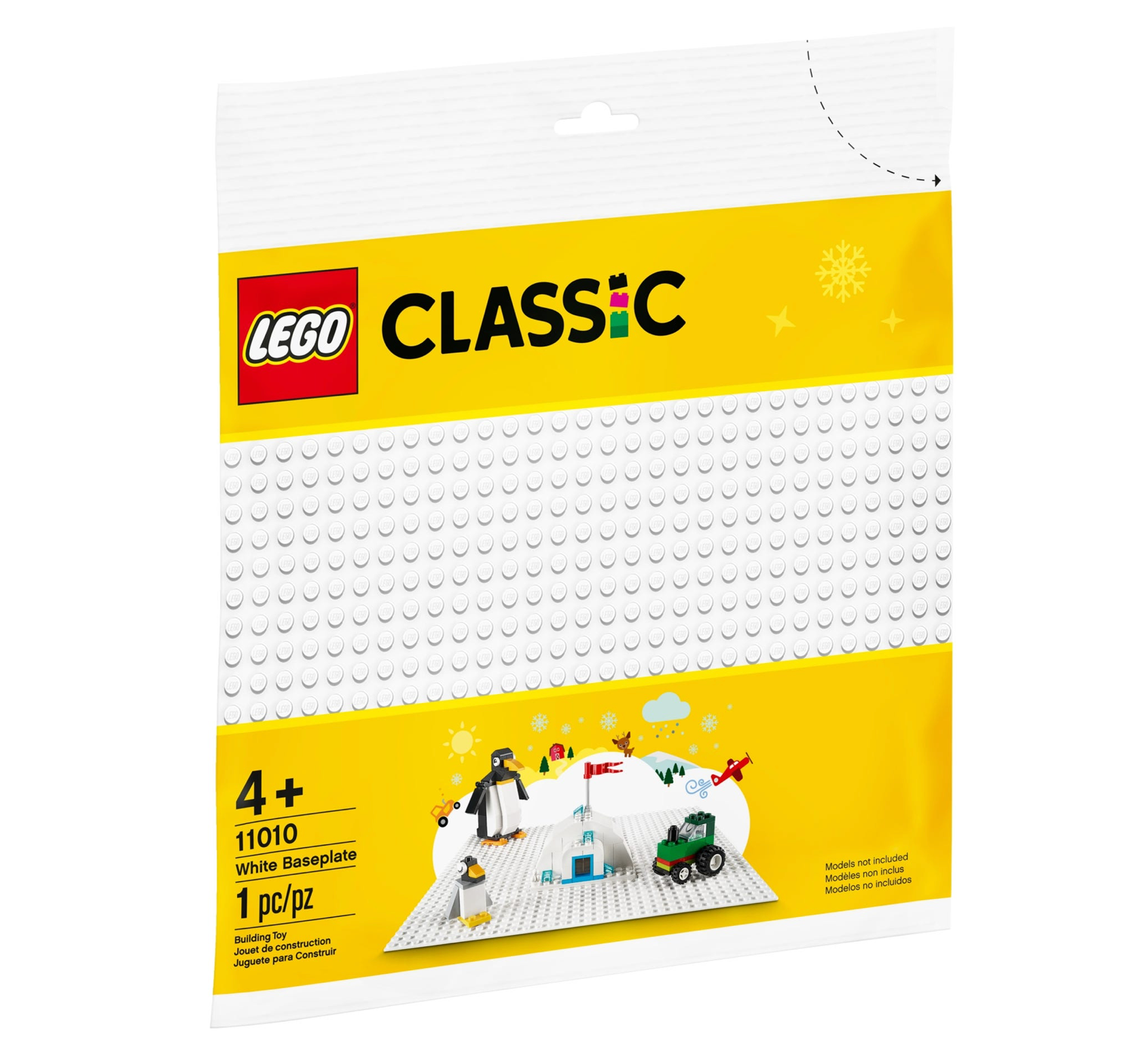 LEGO: Classic - White Baseplate