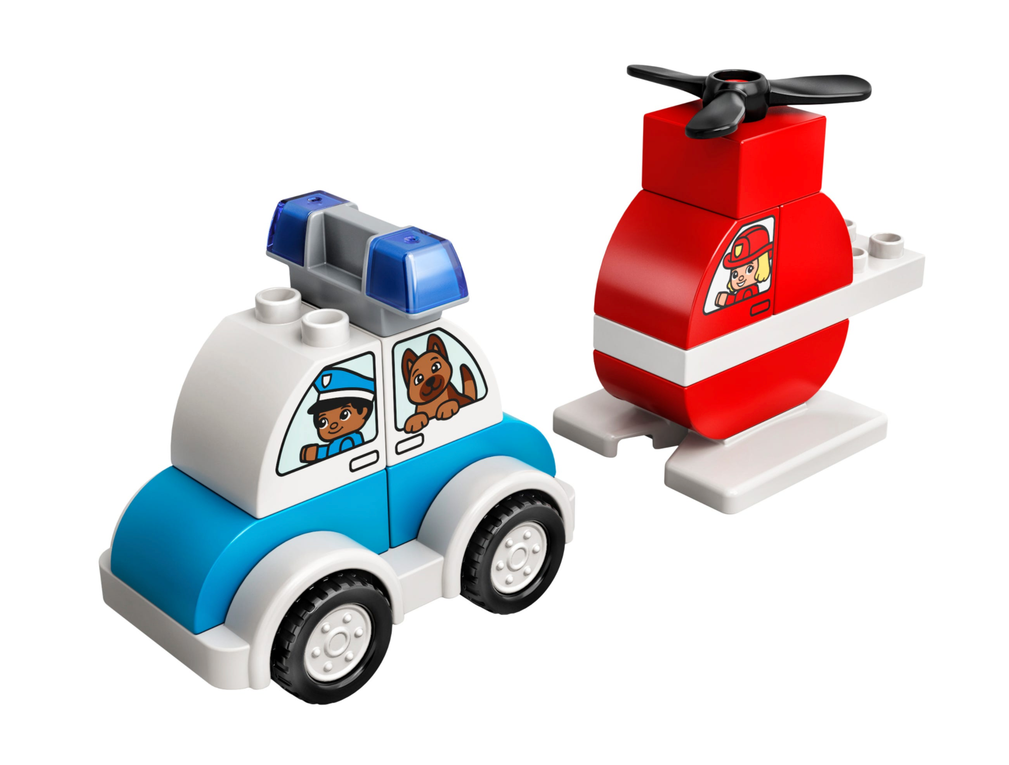 LEGO: DUPLO - Fire Helicopter & Police Car