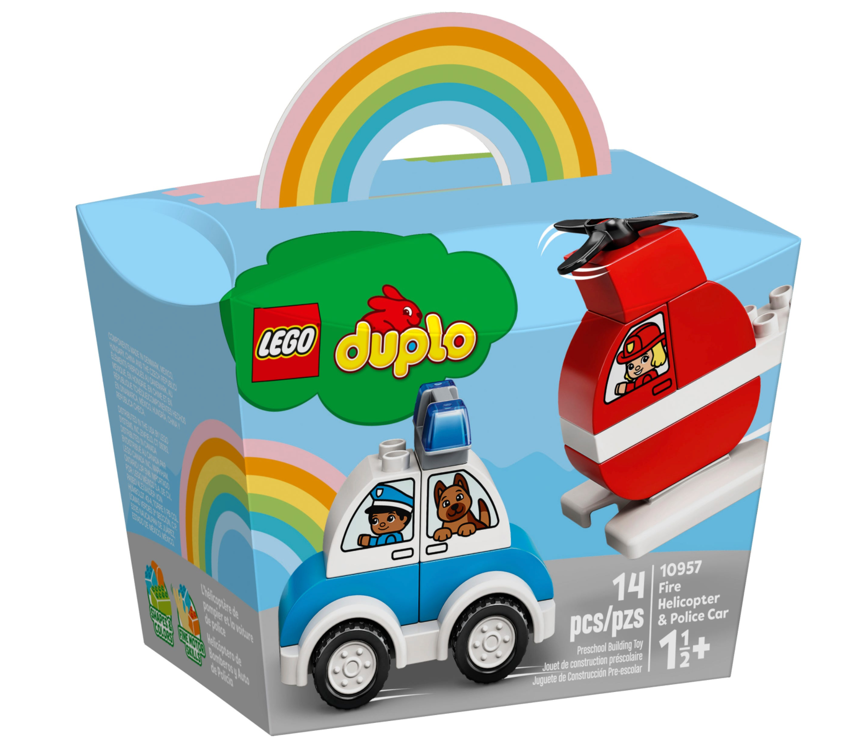 LEGO: DUPLO - Fire Helicopter & Police Car
