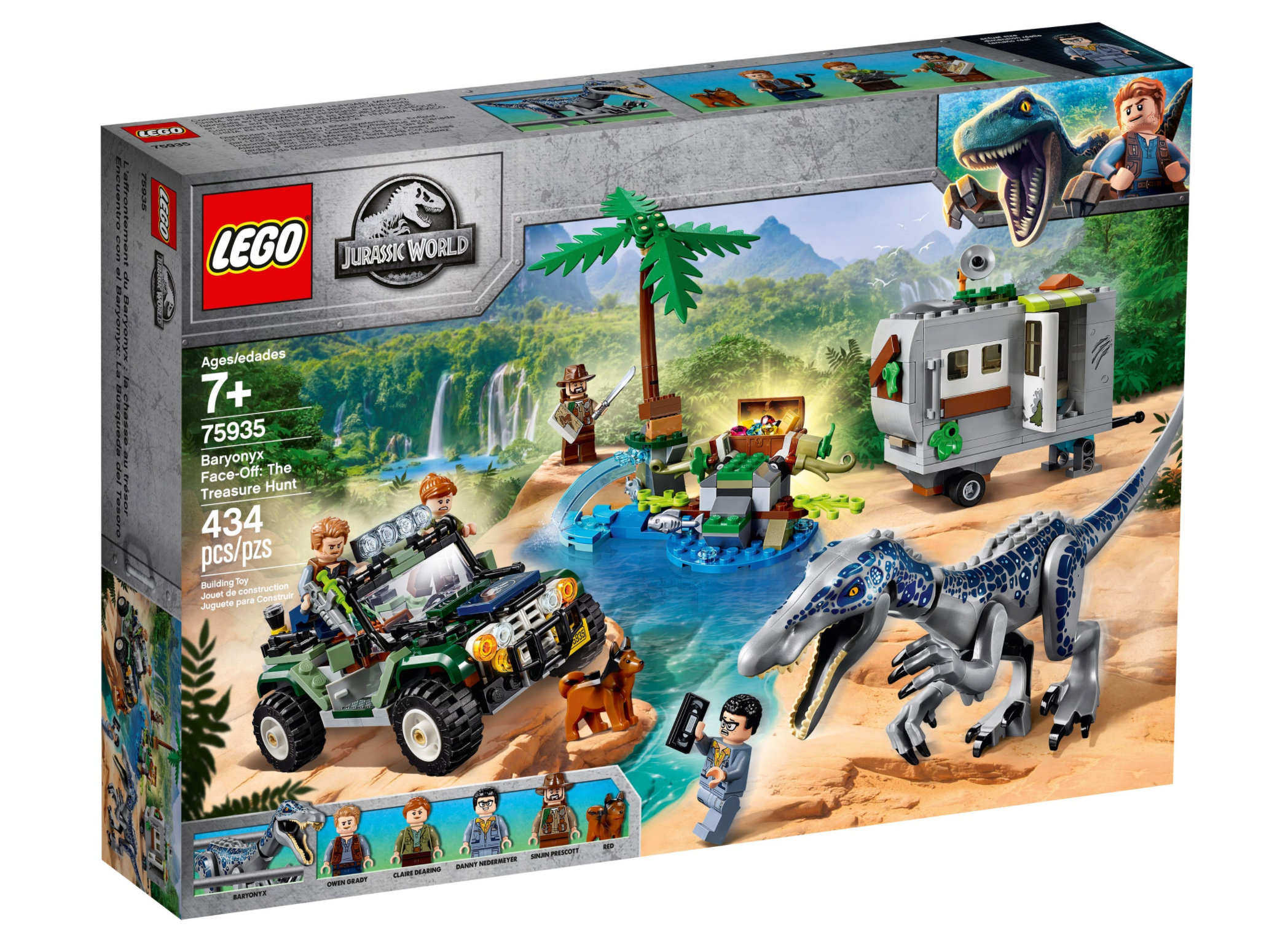 LEGO: Jurassic World - Baryonyx Face-Off: The Treasure Hunt