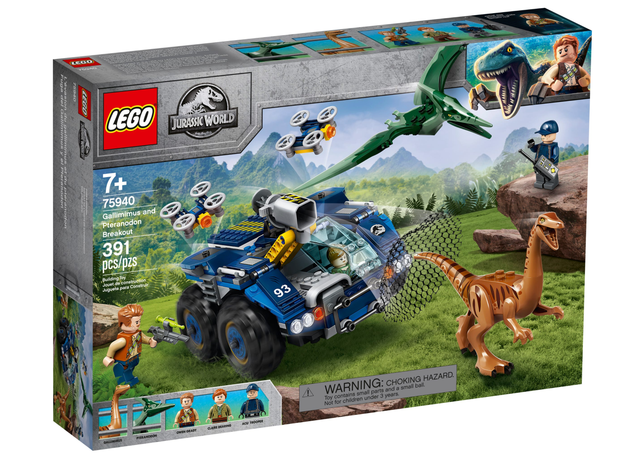 LEGO: Jurassic World - Gallimimus and Pteranodon Breakout