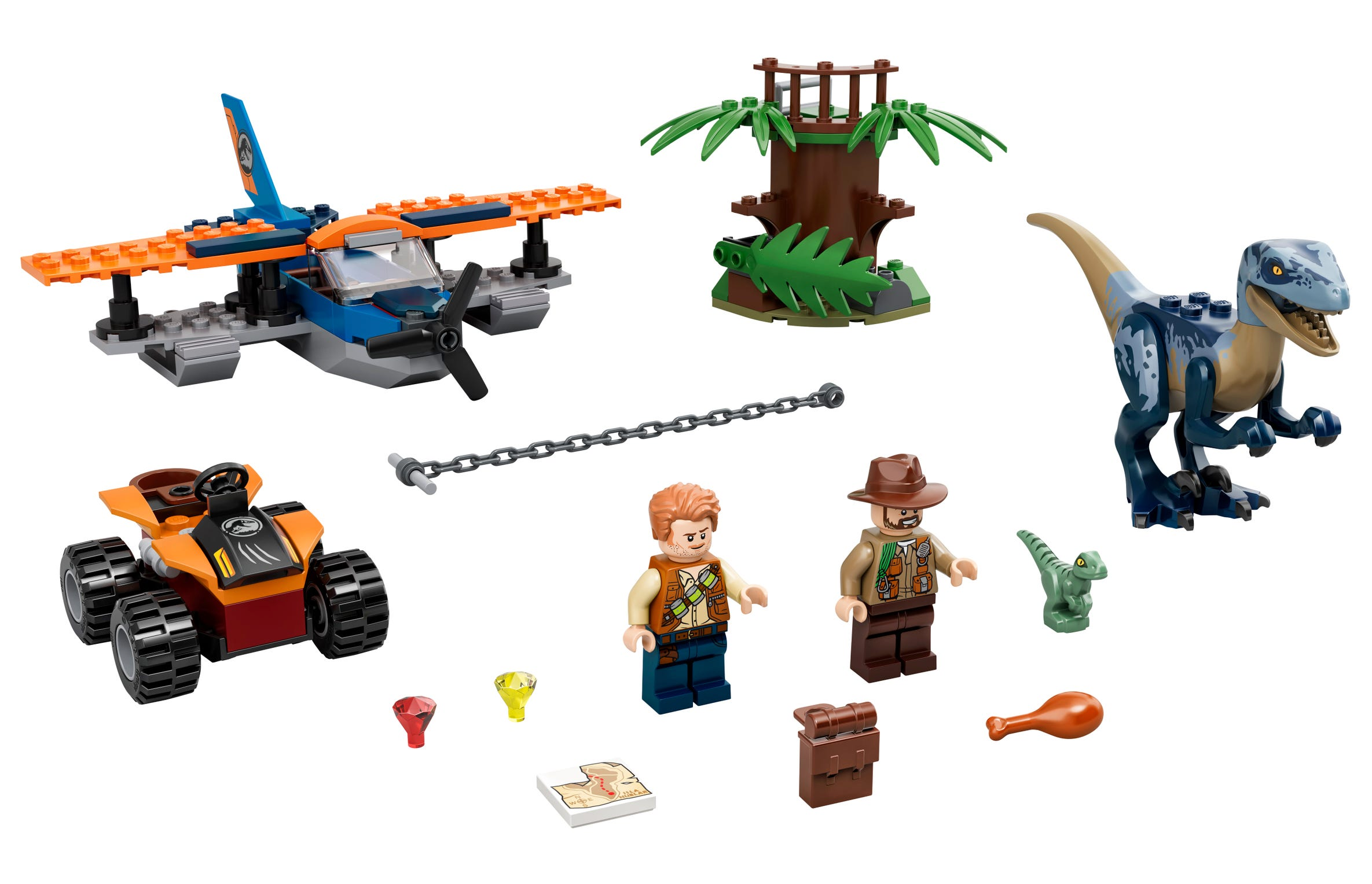LEGO: Jurassic World - Velociraptor: Biplane Rescue Mission