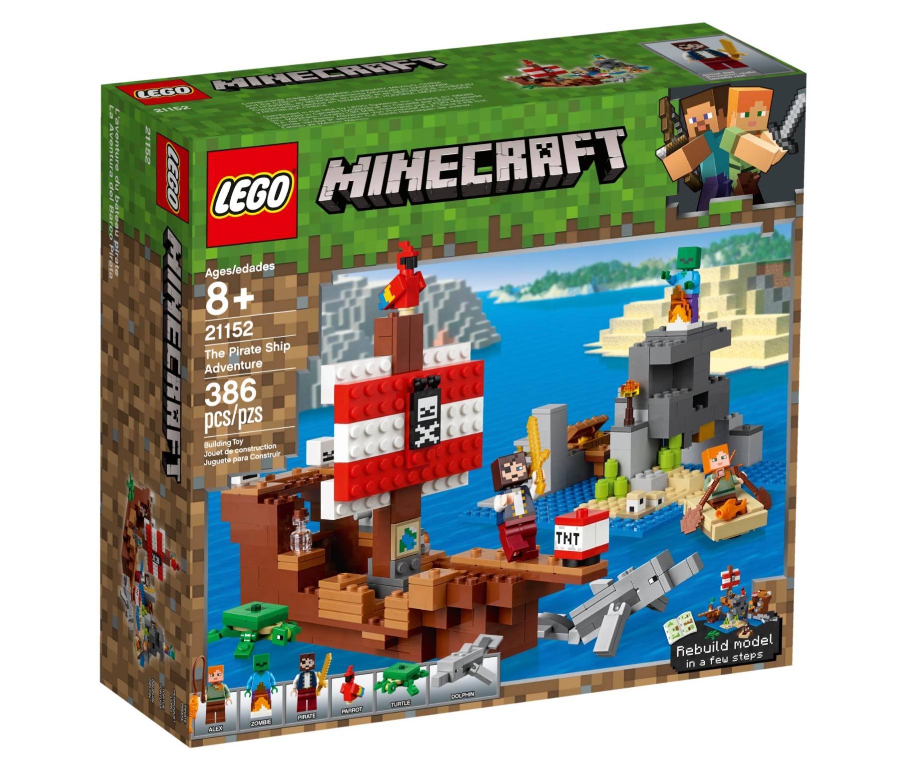 LEGO: Minecraft - The Pirate Ship Adventure