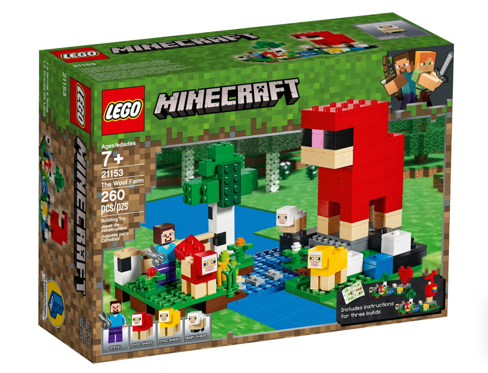 LEGO: Minecraft - The Wool Farm
