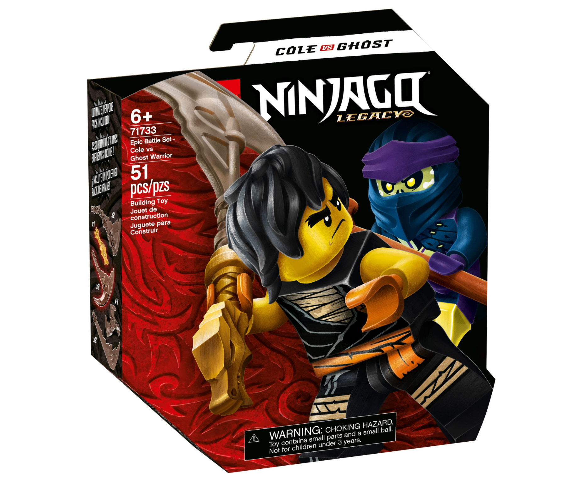 LEGO: Ninjago - Epic Battle Set - Cole vs. Ghost Warrior