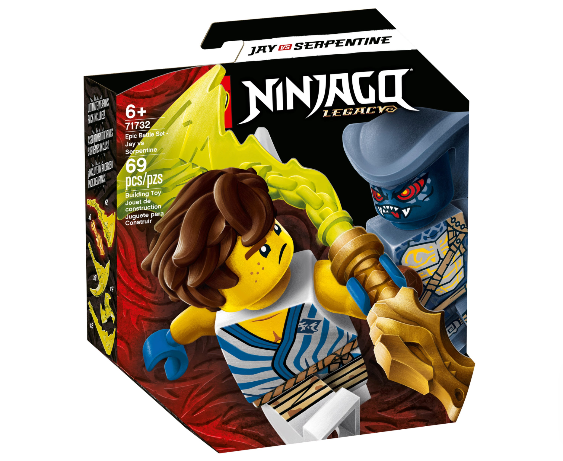 LEGO: Ninjago - Epic Battle Set - Jay vs. Serpentine