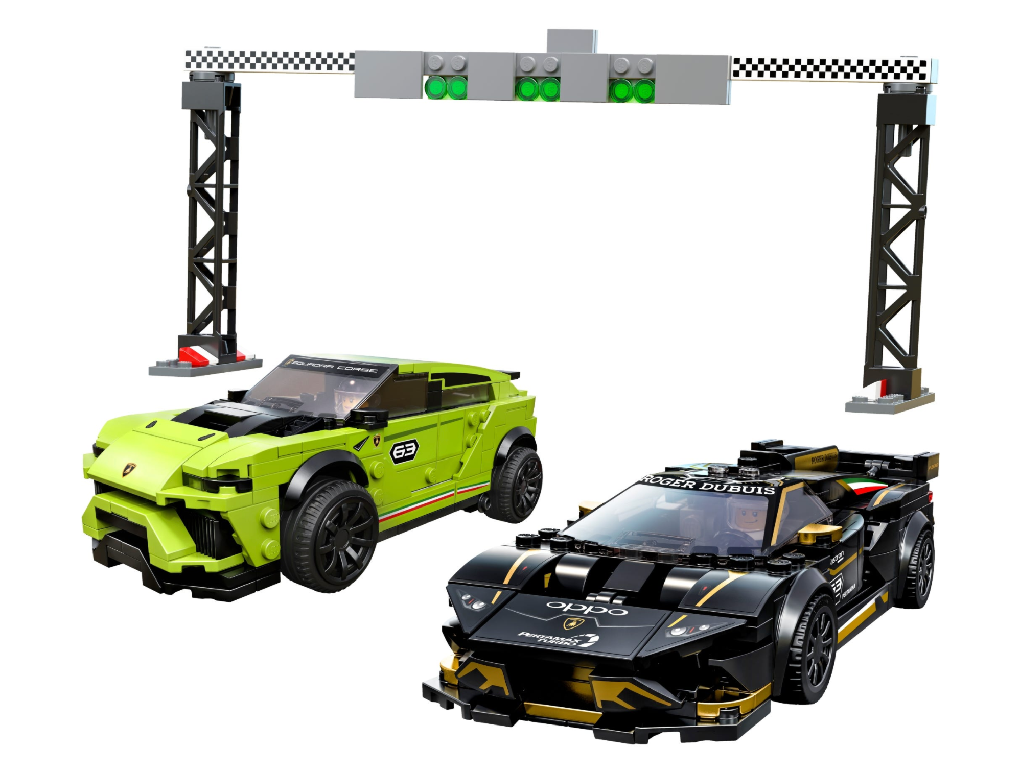 LEGO: Speed Champions - Lamborghini Urus ST-X & Lamborghini Huracan Super Trofeo EVO