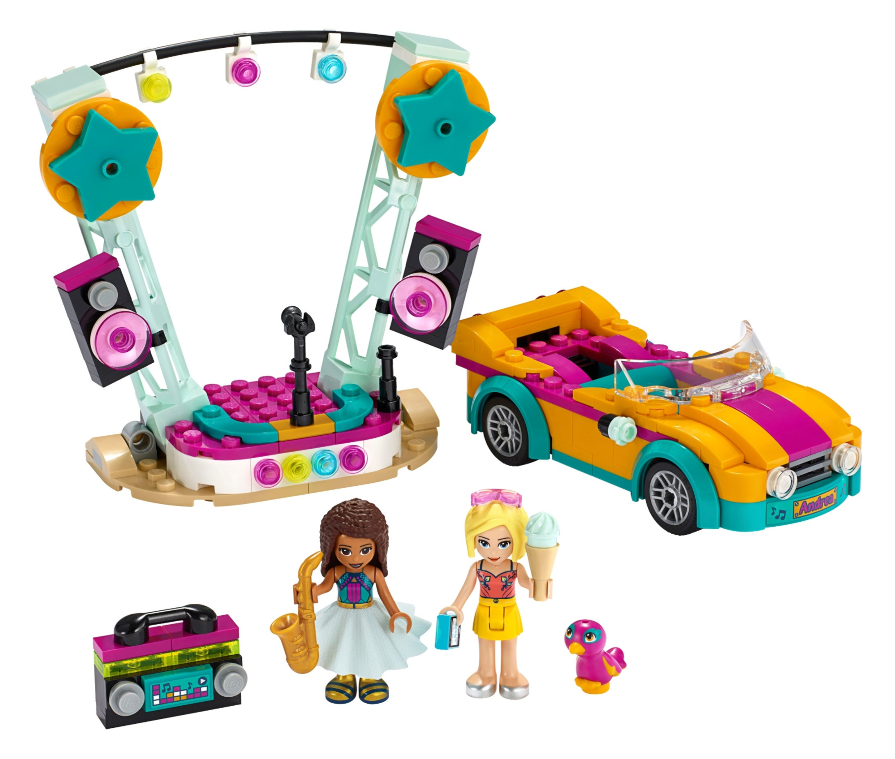LEGO: Friends - Andrea's Car & Stage
