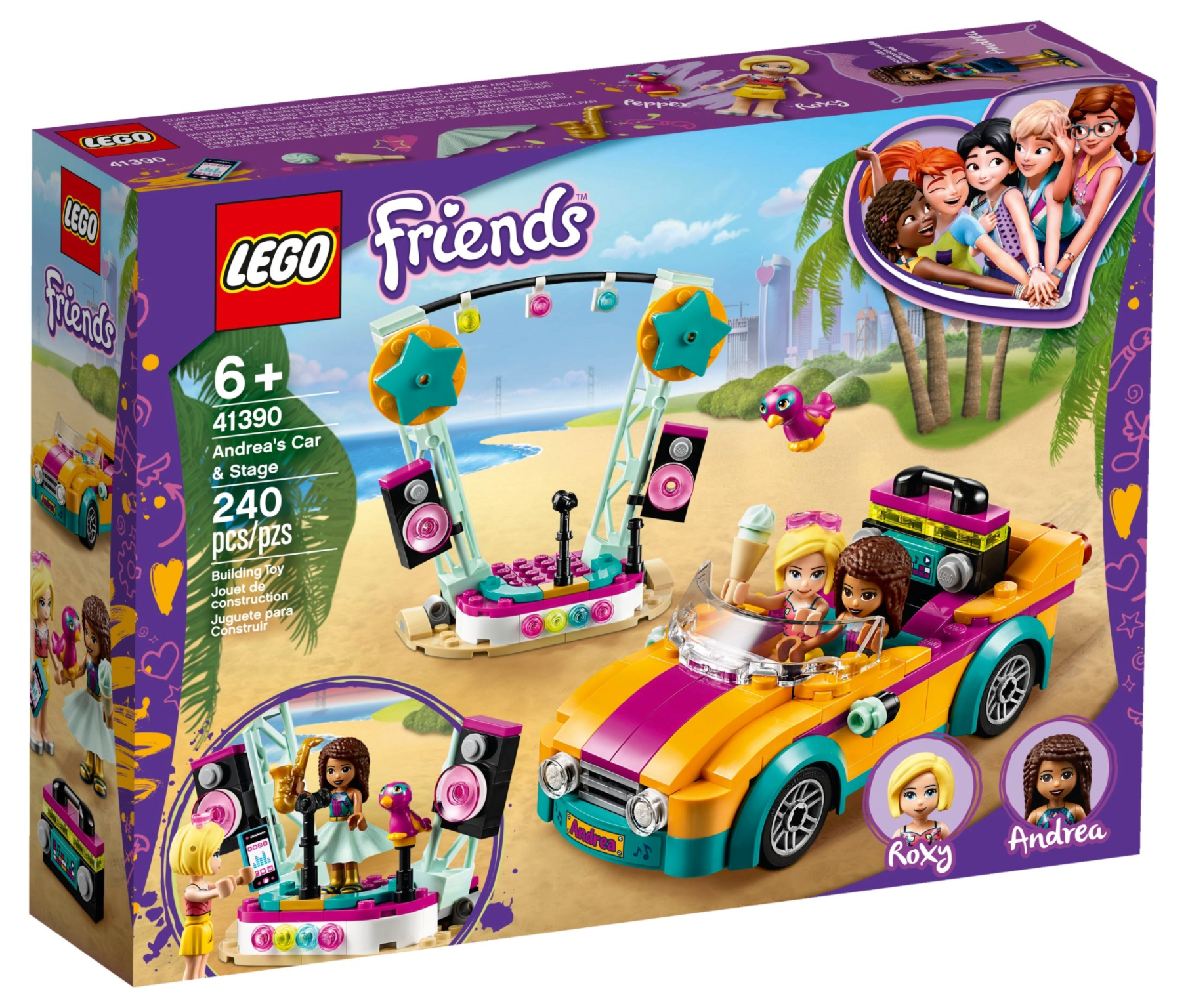 LEGO: Friends - Andrea's Car & Stage