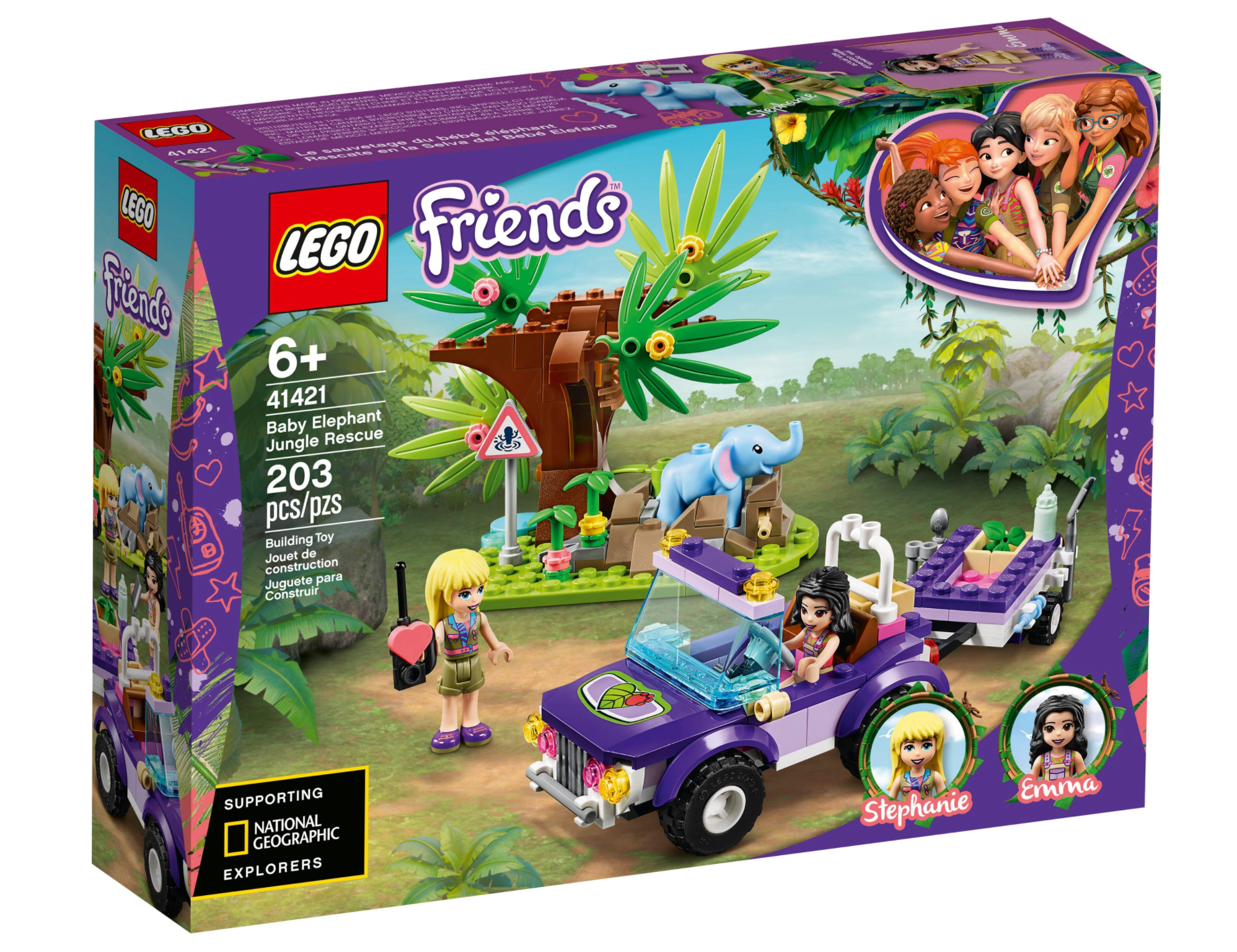 LEGO: Friends - Baby Elephant Jungle Rescue