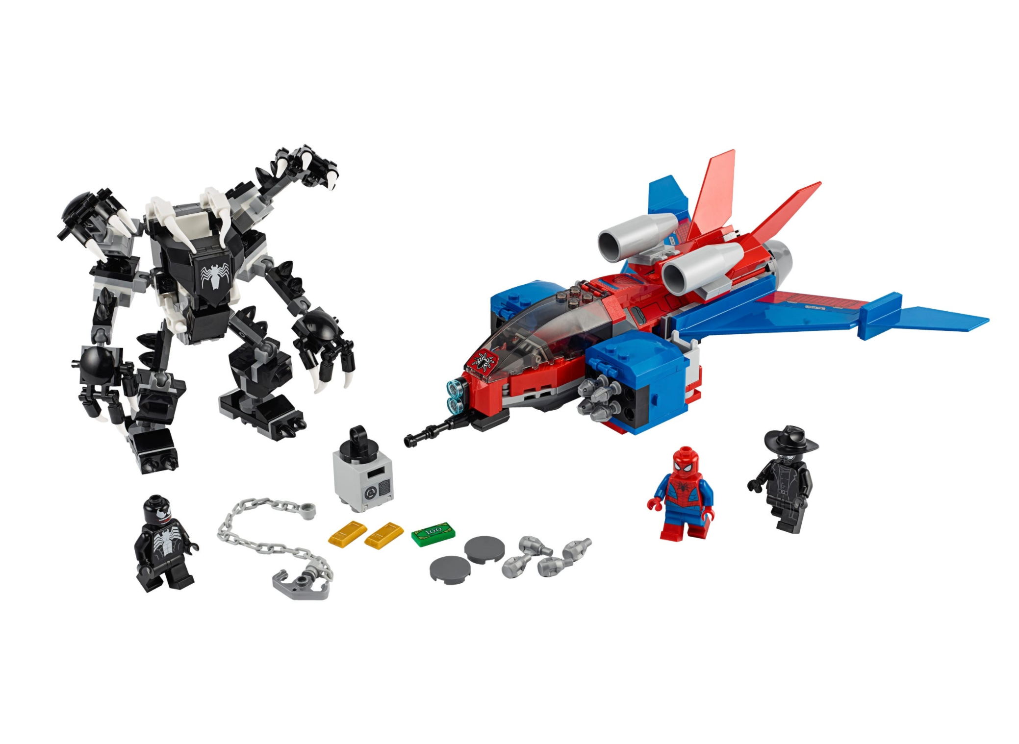 LEGO: Super Heroes - Spiderjet vs. Venom Mech