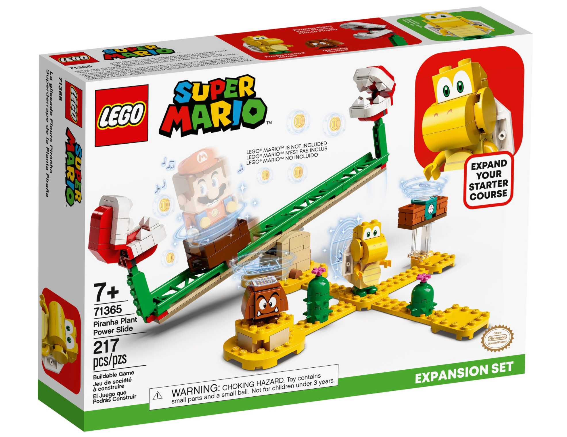 LEGO: Super Mario - Piranha Plant Power Slide Expansion Set