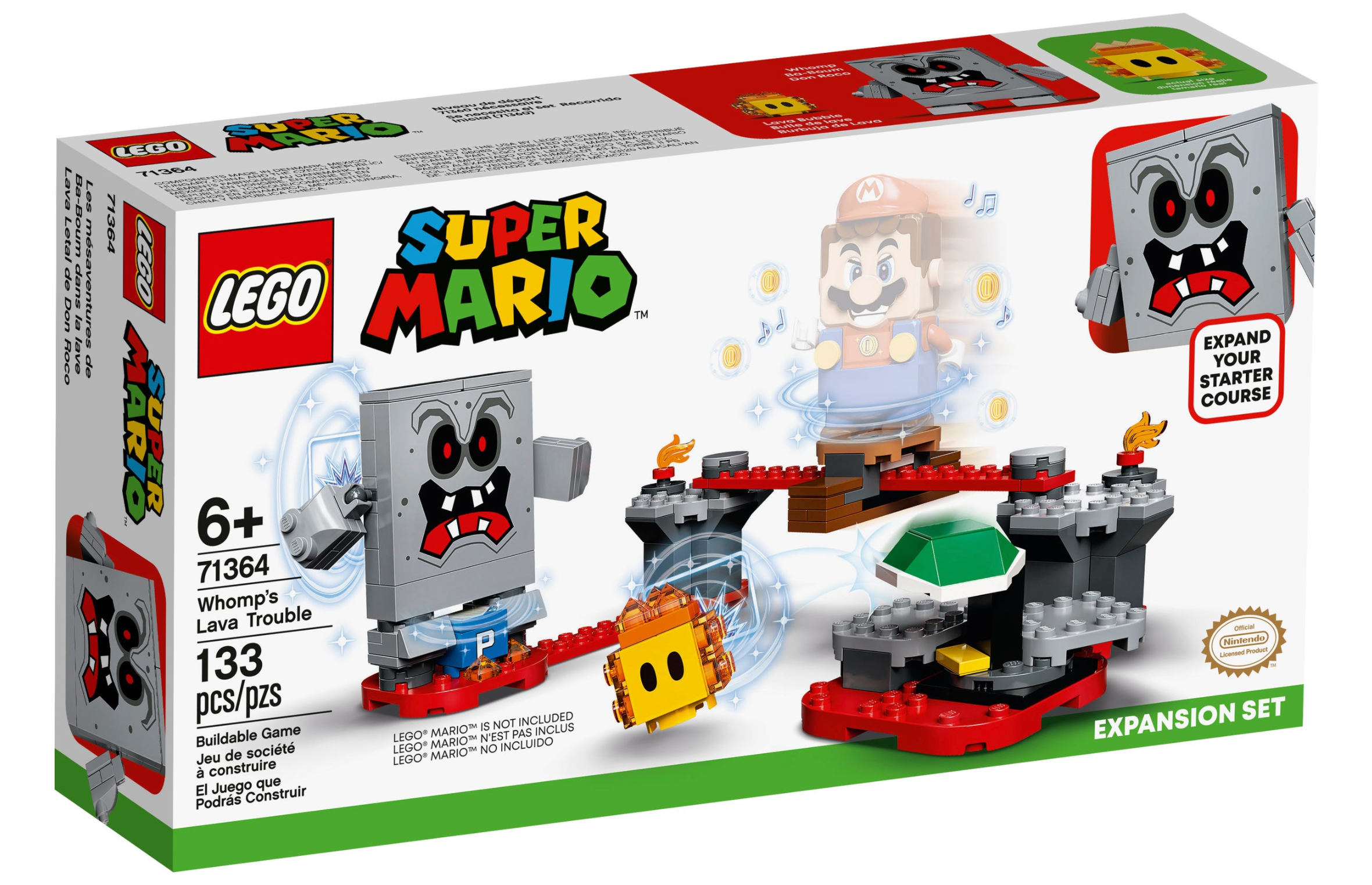 LEGO: Super Mario - Whomp's Lava Trouble Expansion Set