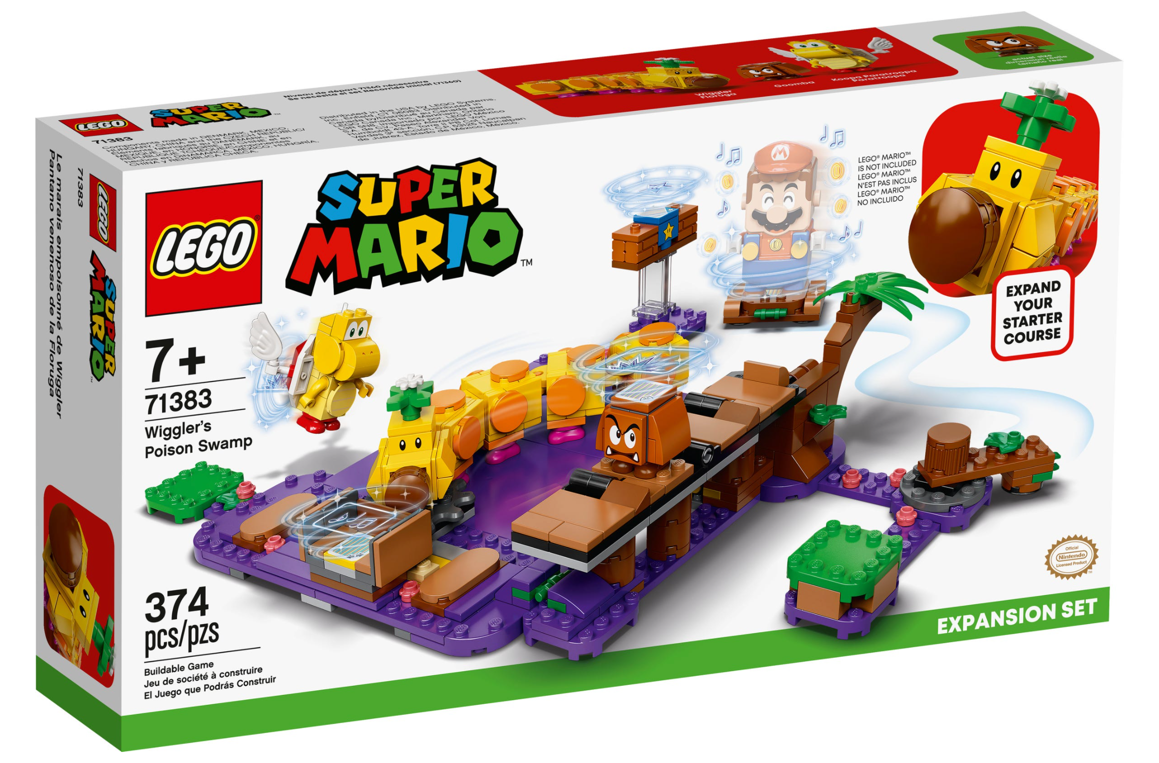 LEGO: Super Mario - Wiggler's Poison Swamp Expansion Set