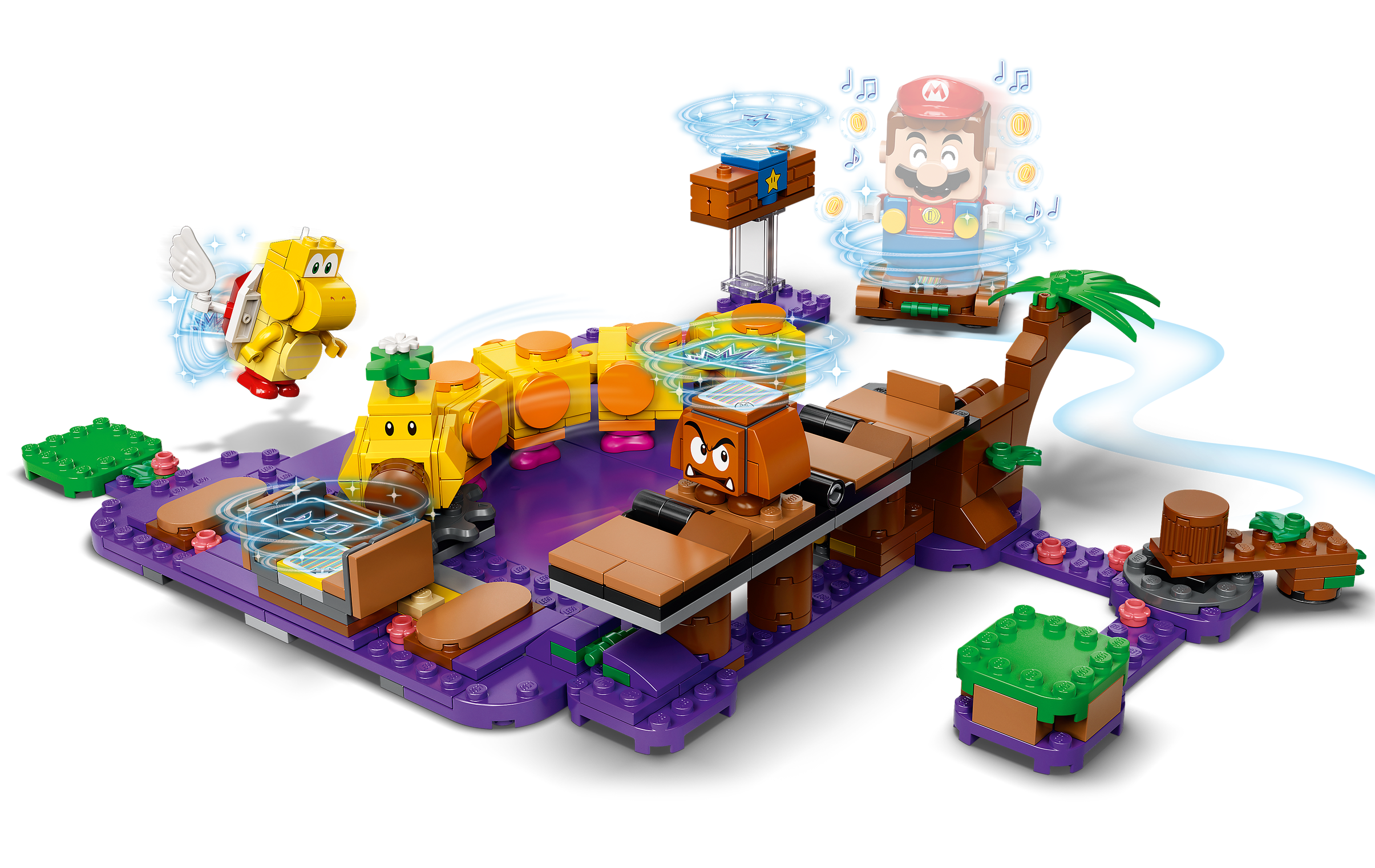 LEGO: Super Mario - Wiggler's Poison Swamp Expansion Set