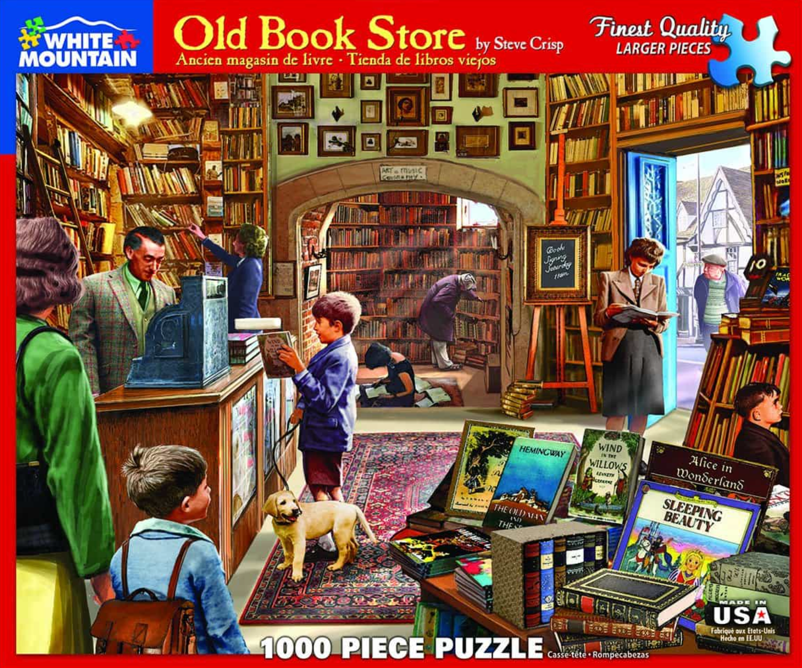Old Book Store (1000 pc puzzle)