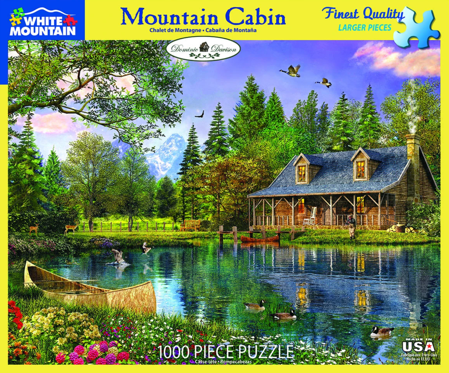 Mountain Cabin (1000 pc puzzle)