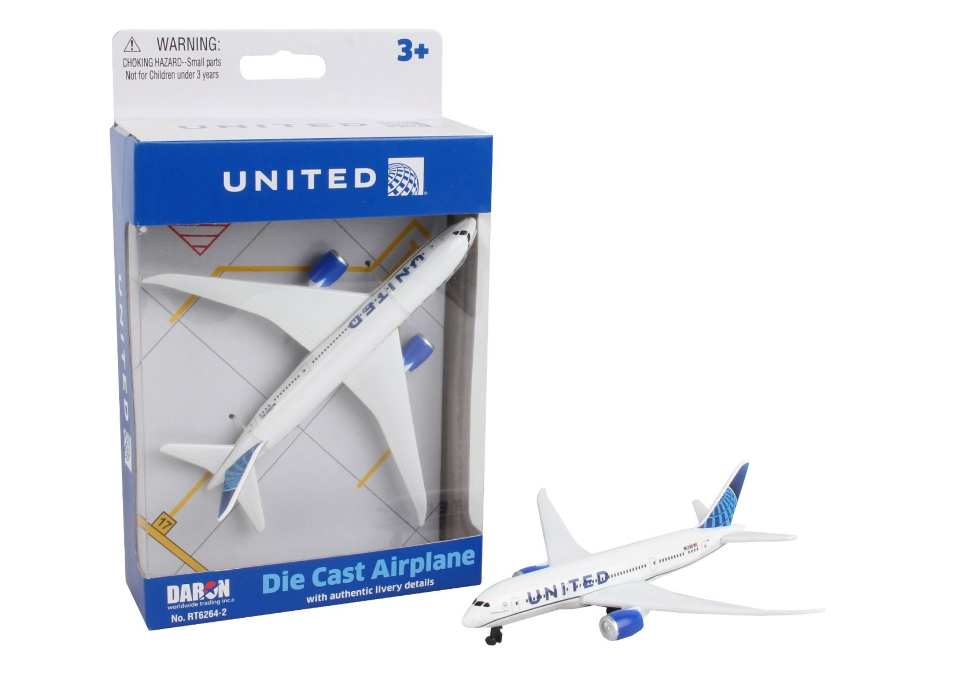United Airlines Single Airplane