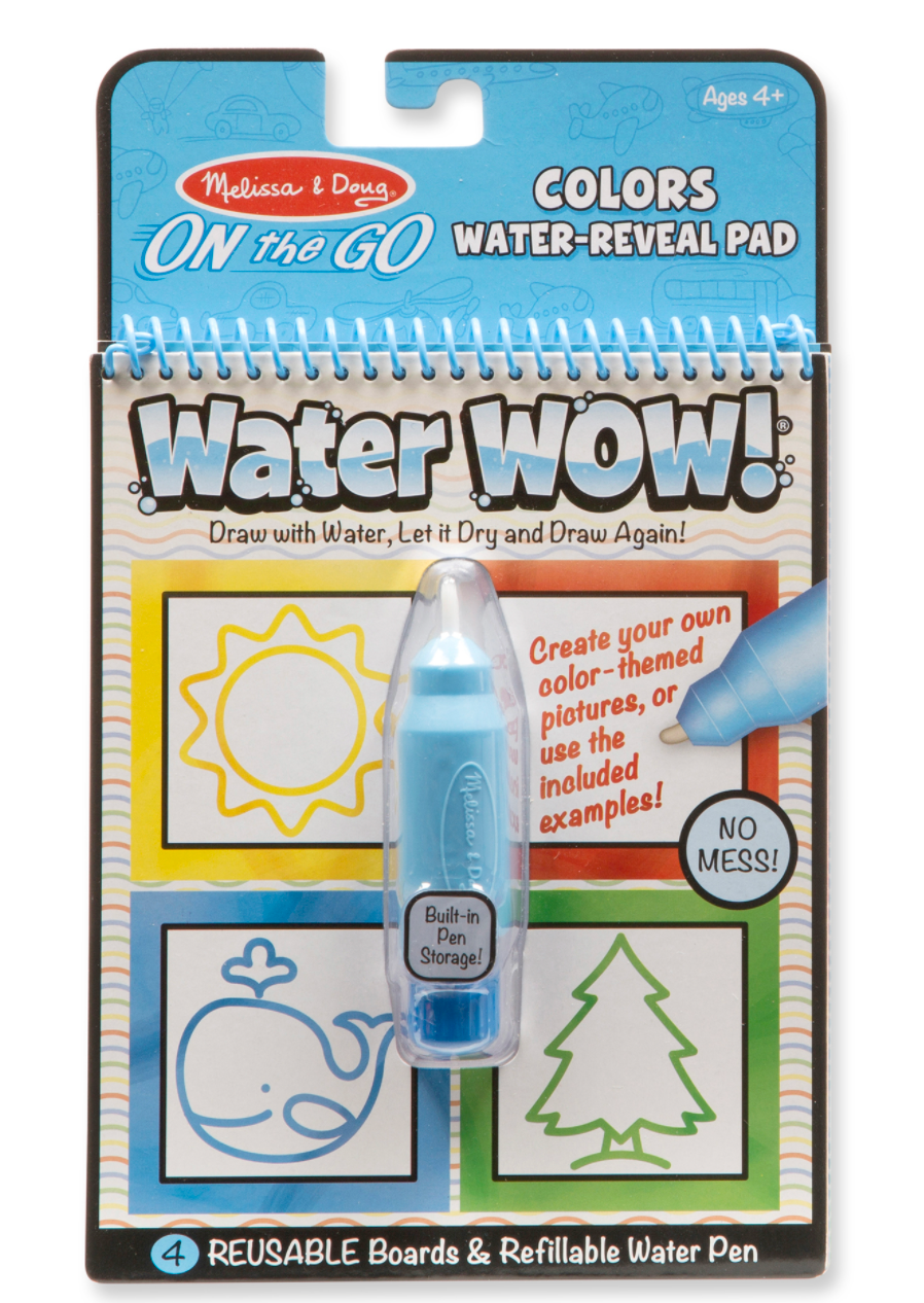 Water Wow! Colors & Shapes - On the Go Travel Activity