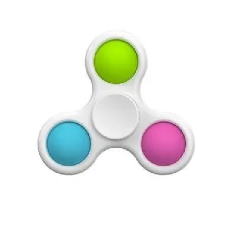 3 Digit Simplee Dimplee Fidget Spinner (Assorted Colors)