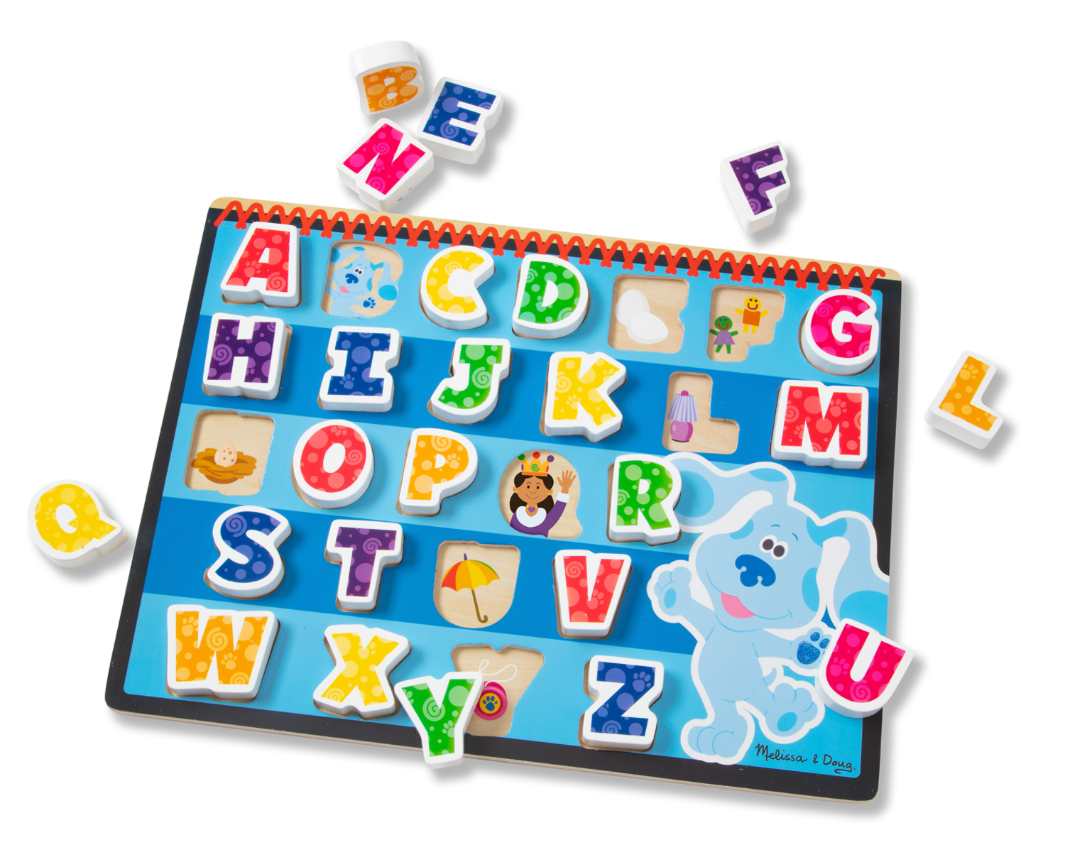 Blue's Clues & You! Wooden Chunky Puzzle - Alphabet