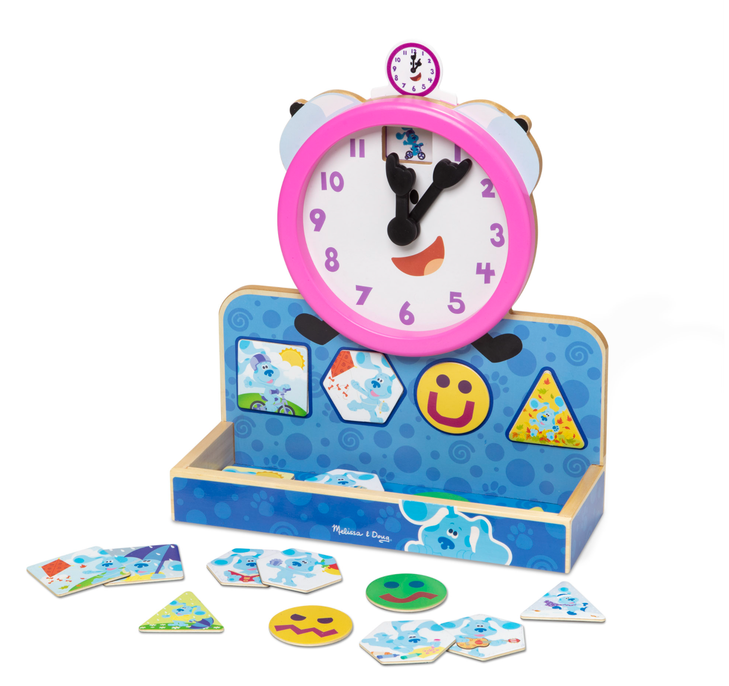 Blue's Clues & You! Wooden Tickety Tock Magnetic Clock