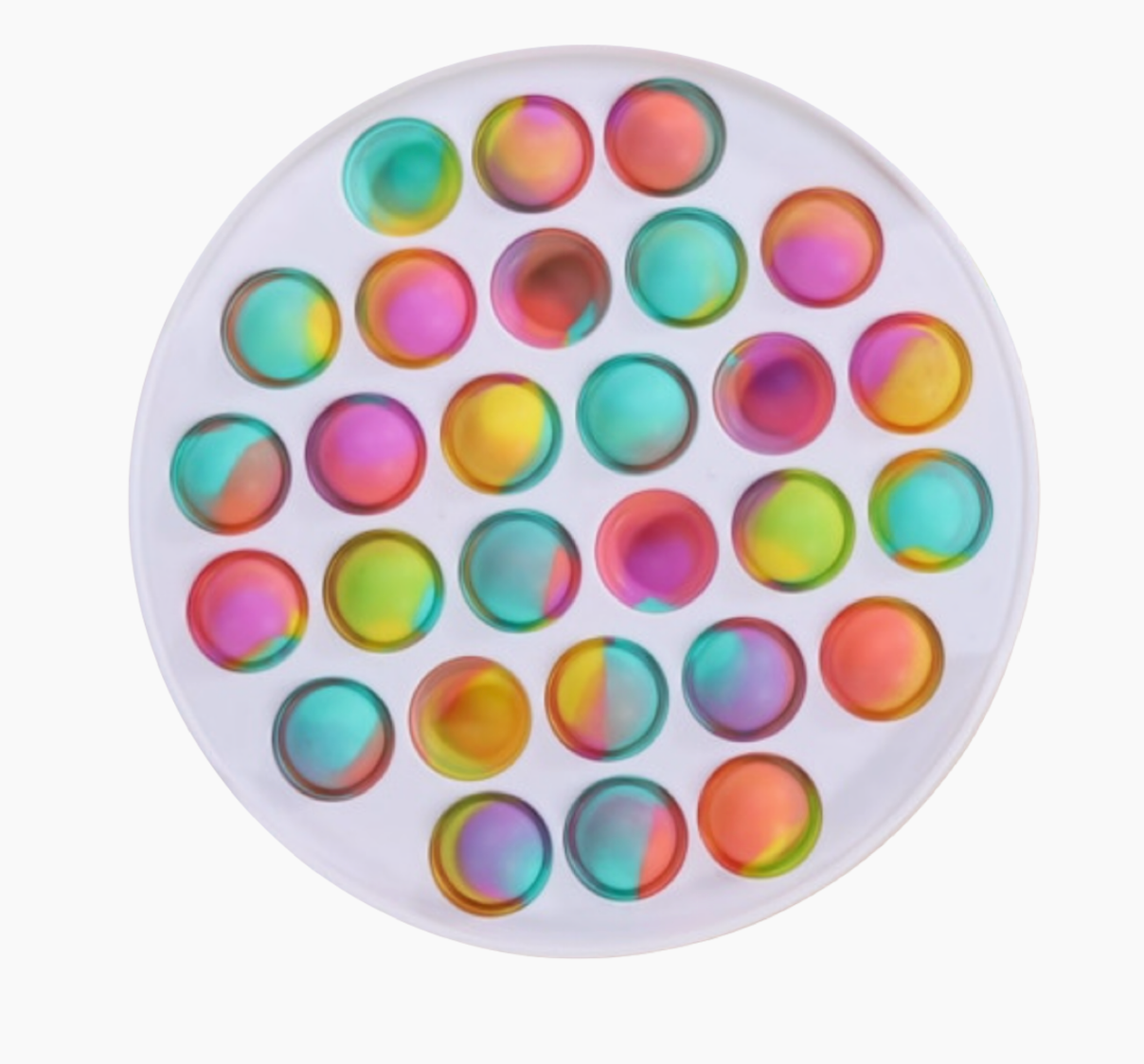 Poptastic Poppers: Rainbow Cloud Pop Fidget Toy (Assorted Styles)