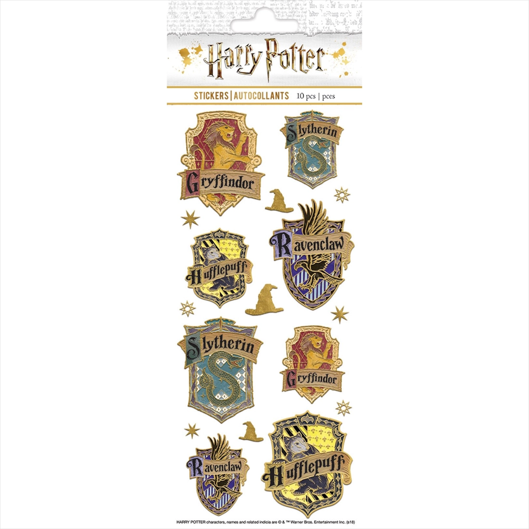 Harry Potter: Faux Enamel Sticker Set
