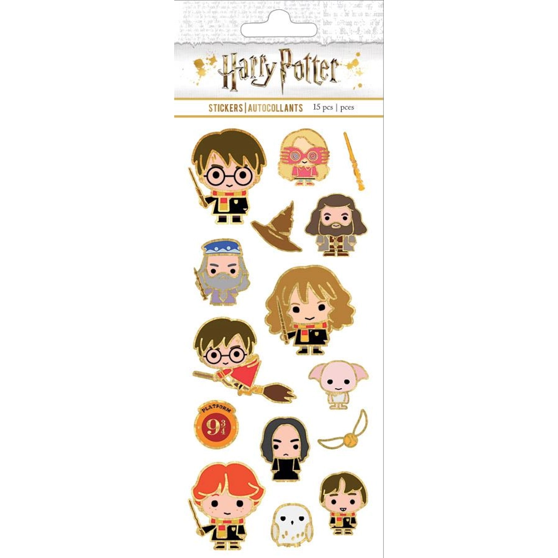 Harry Potter: Chibi Faux Enamel Sticker Set