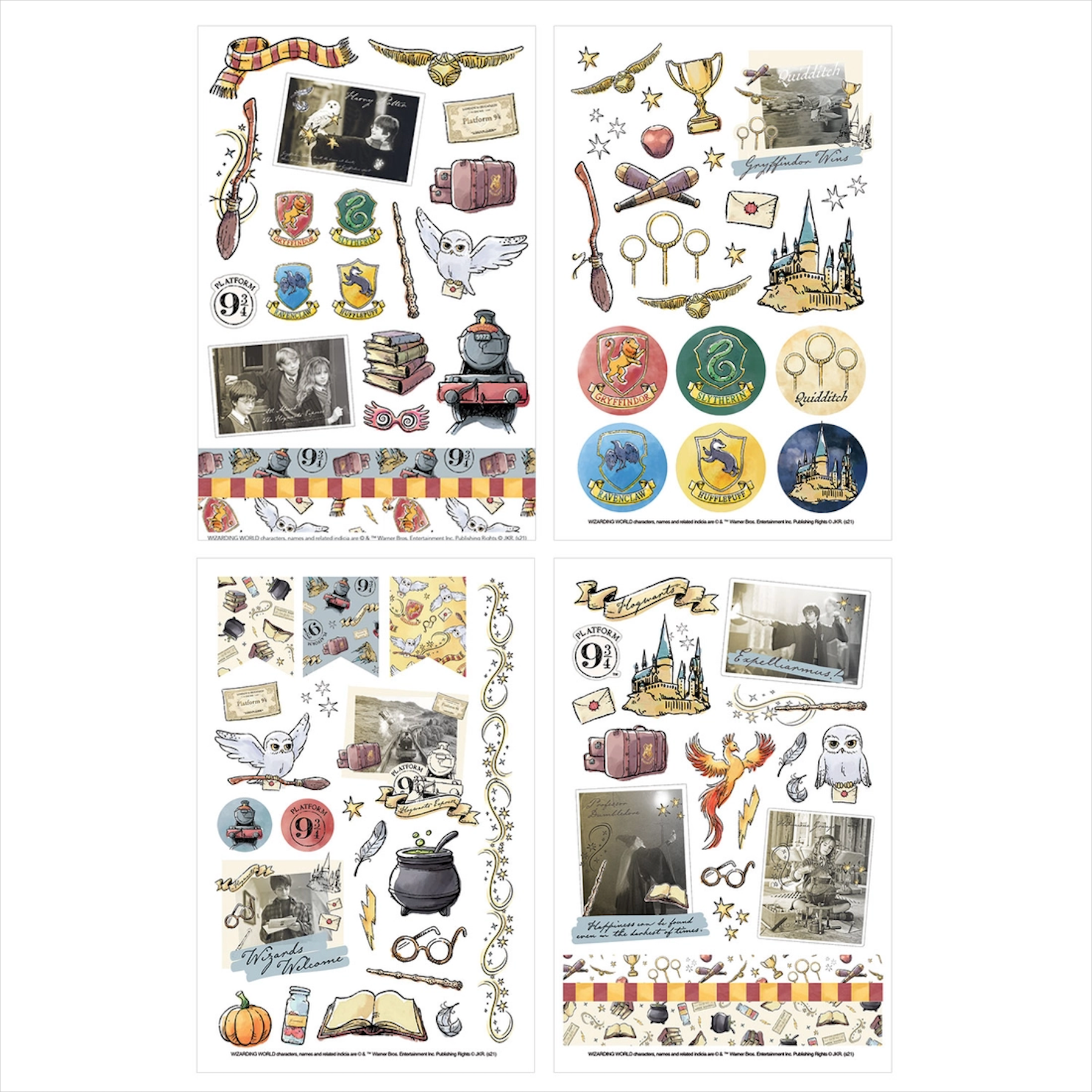Harry Potter: Classic Sticker Set