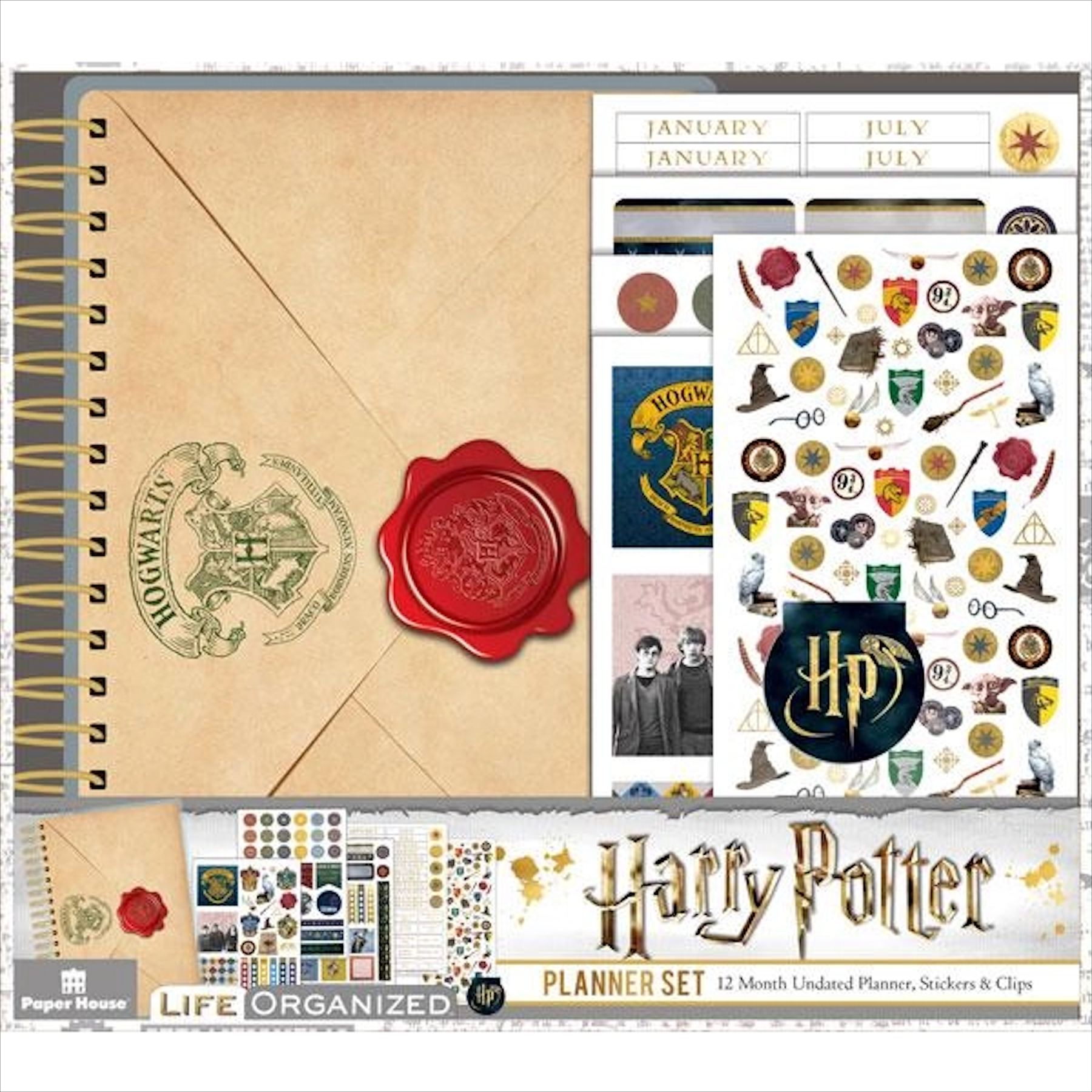 Harry Potter: 12 Month Mini Planner Set