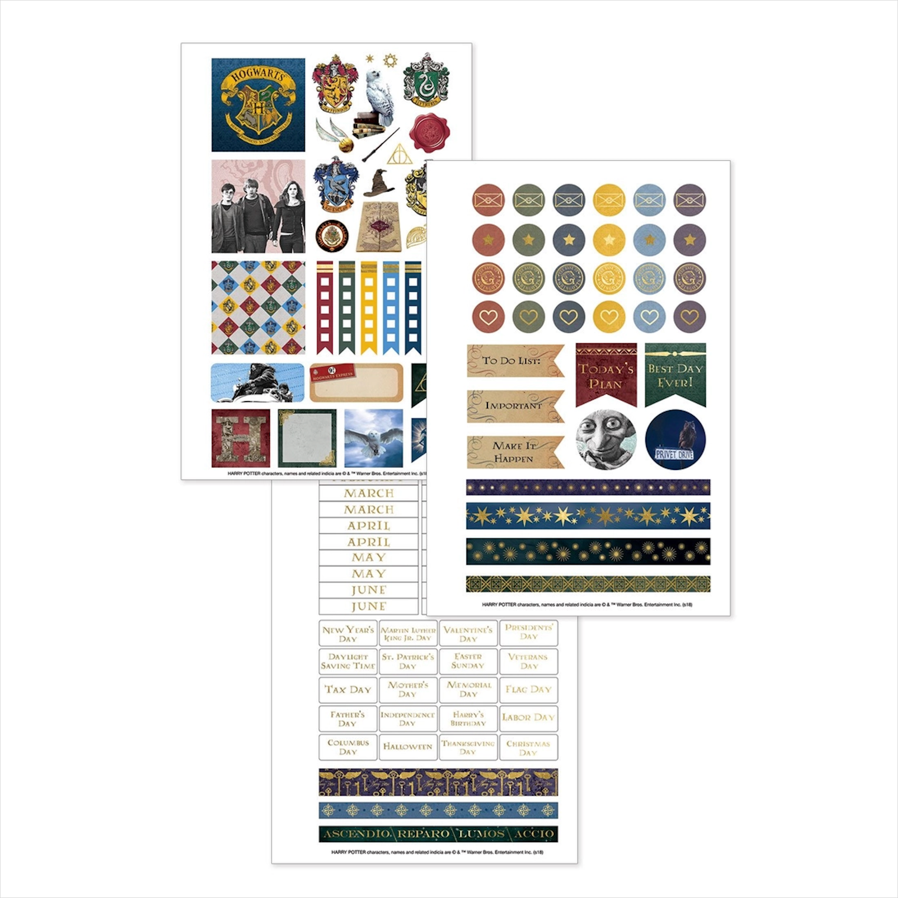 Harry Potter: Mini 12 Month Undated Planner