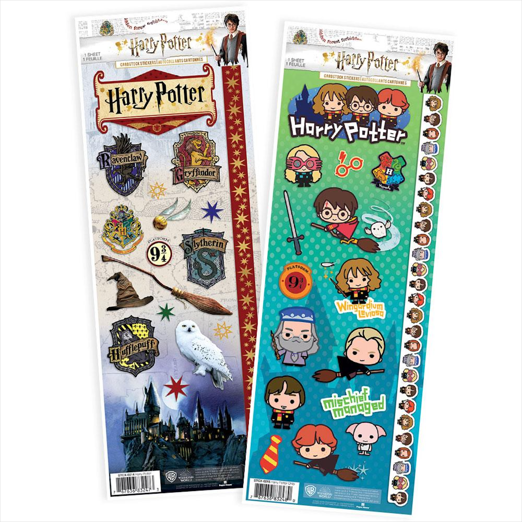 Harry Potter: Cardstock Sticker 2 Pack