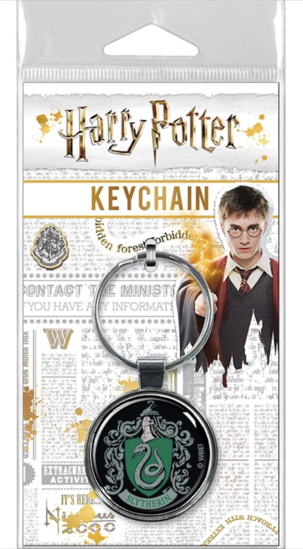 Harry Potter Keychain: Slytherin Crest