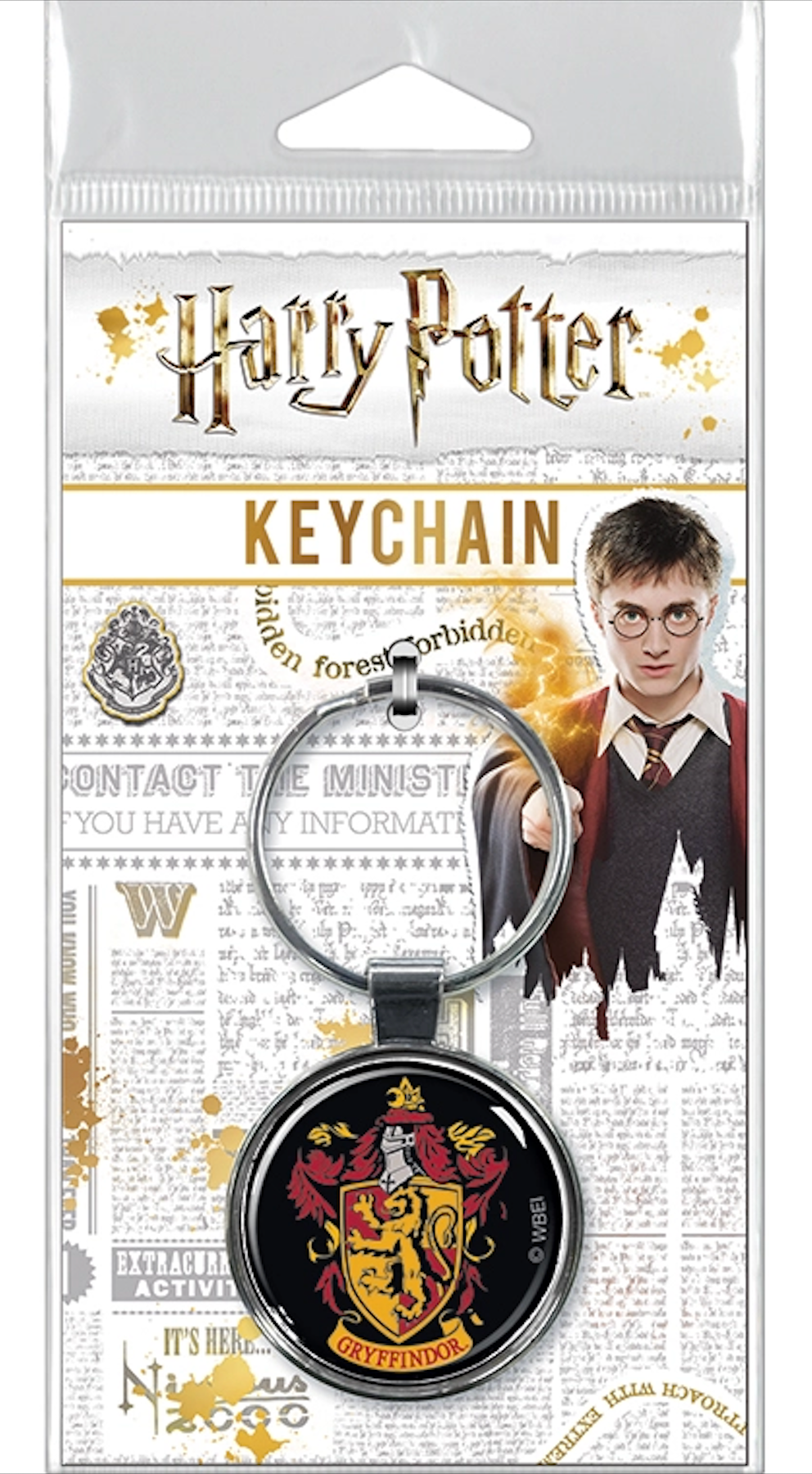 Harry Potter Keychain: Gryffindor Crest