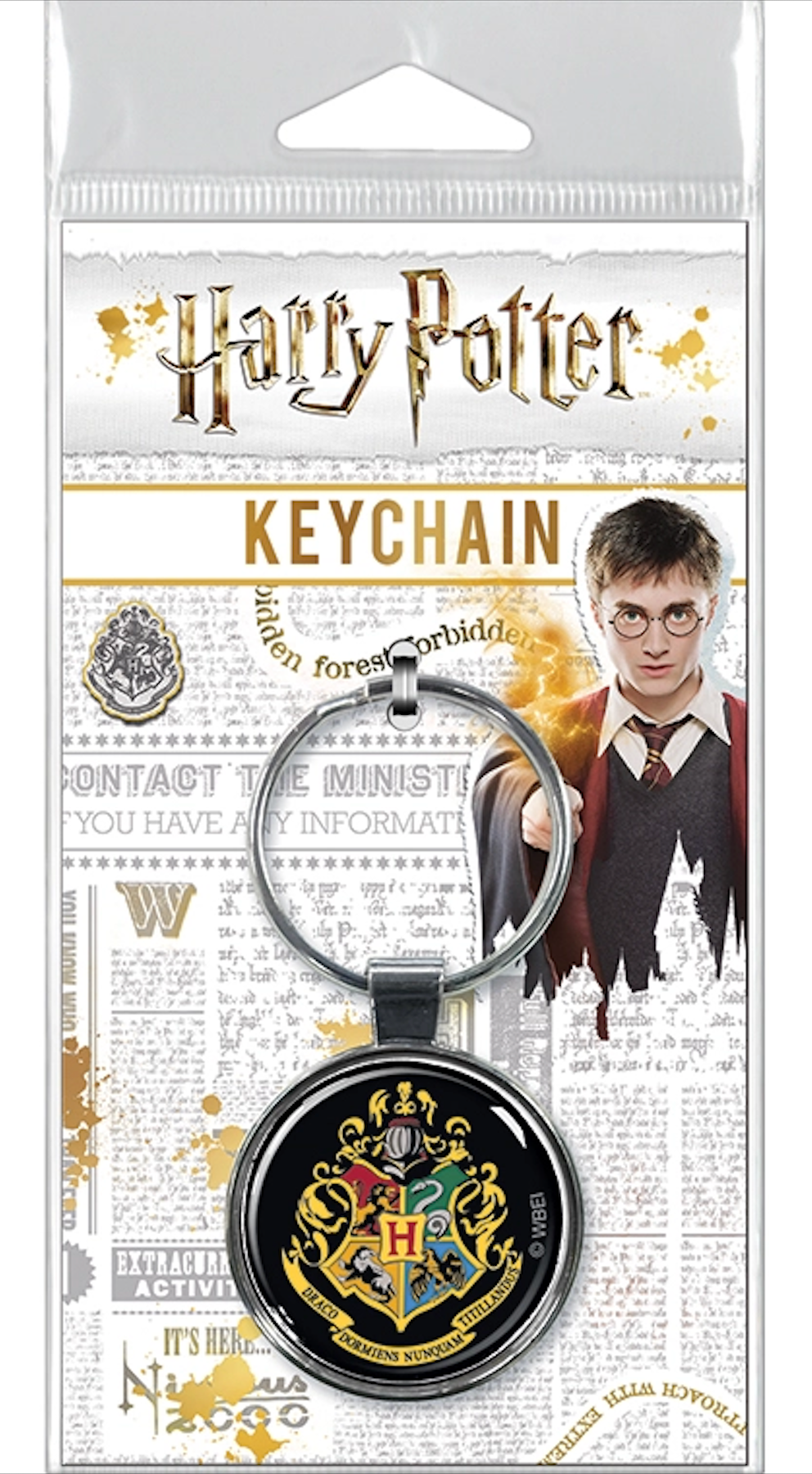 Harry Potter Keychain: Hogwarts Crest