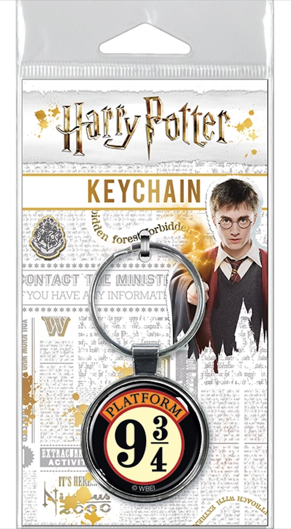 Harry Potter Keychain: Platform 9 3/4
