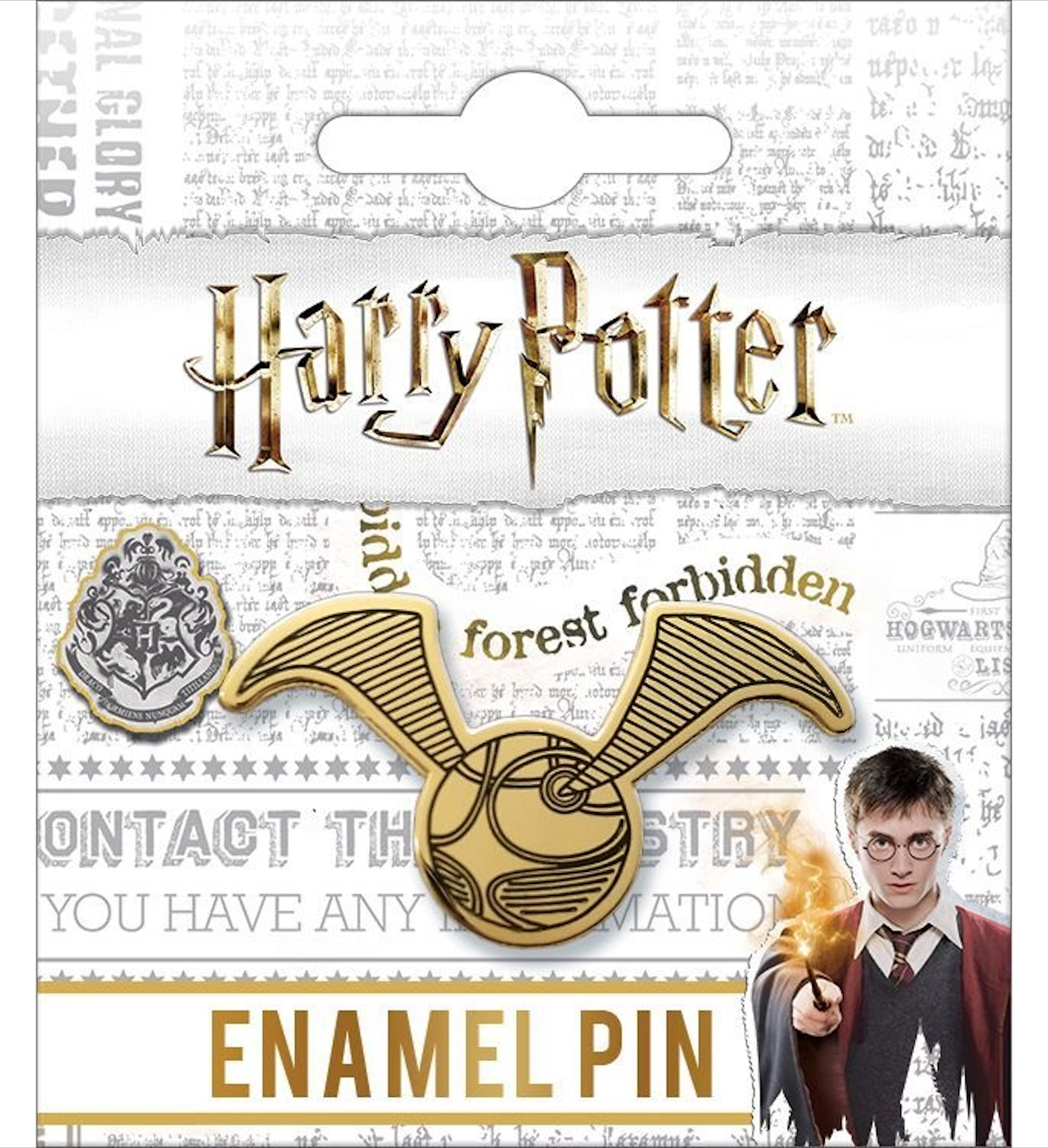 Harry Potter Enamel Pin: Golden Snitch