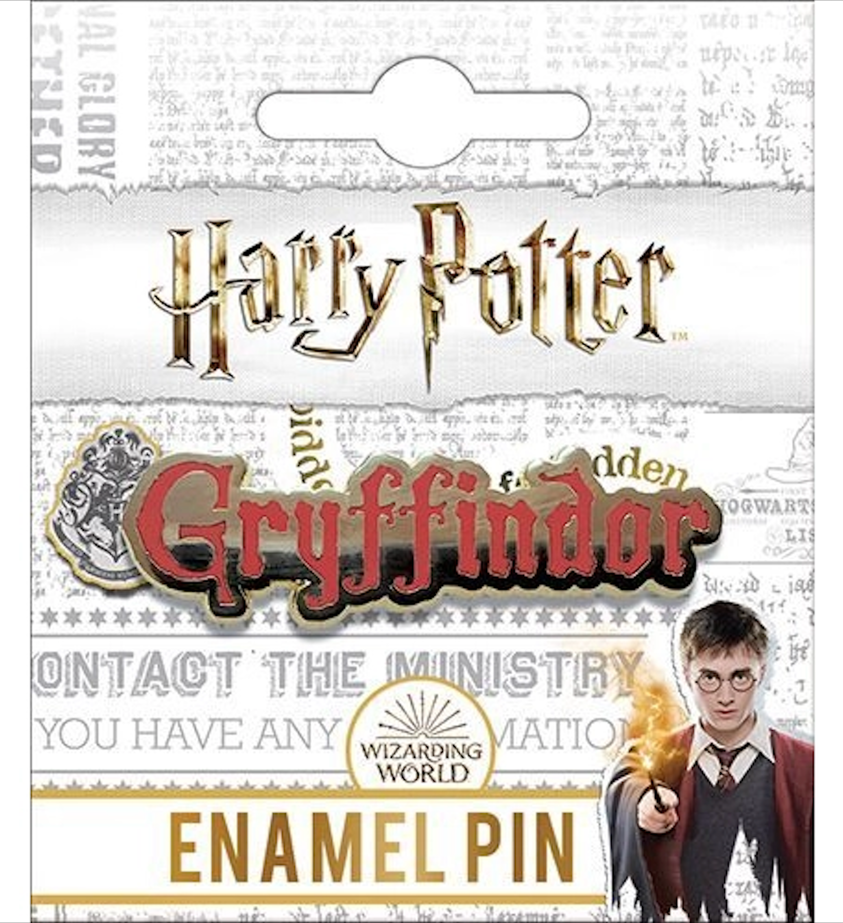 Harry Potter Enamel Pin: Gryffindor Name