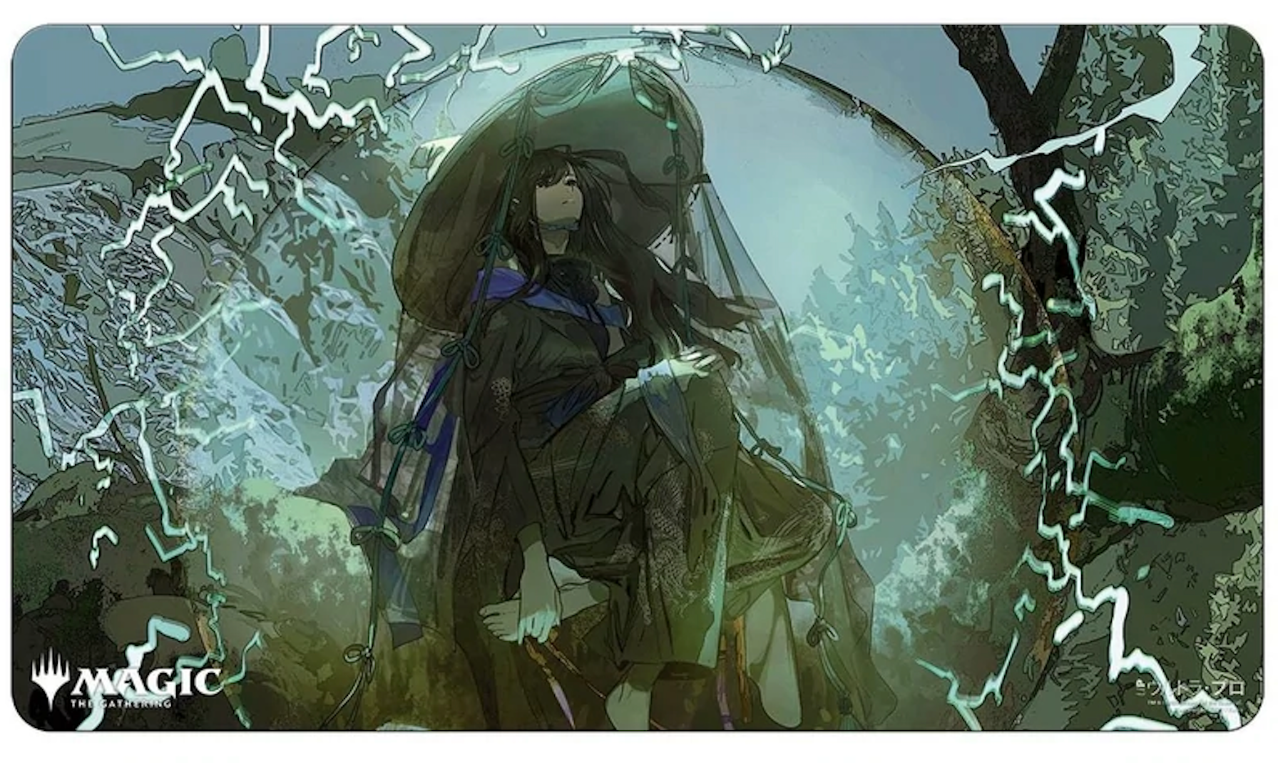 Magic the Gathering Playmat: Japanese Mystical Archive - Weather the Storm