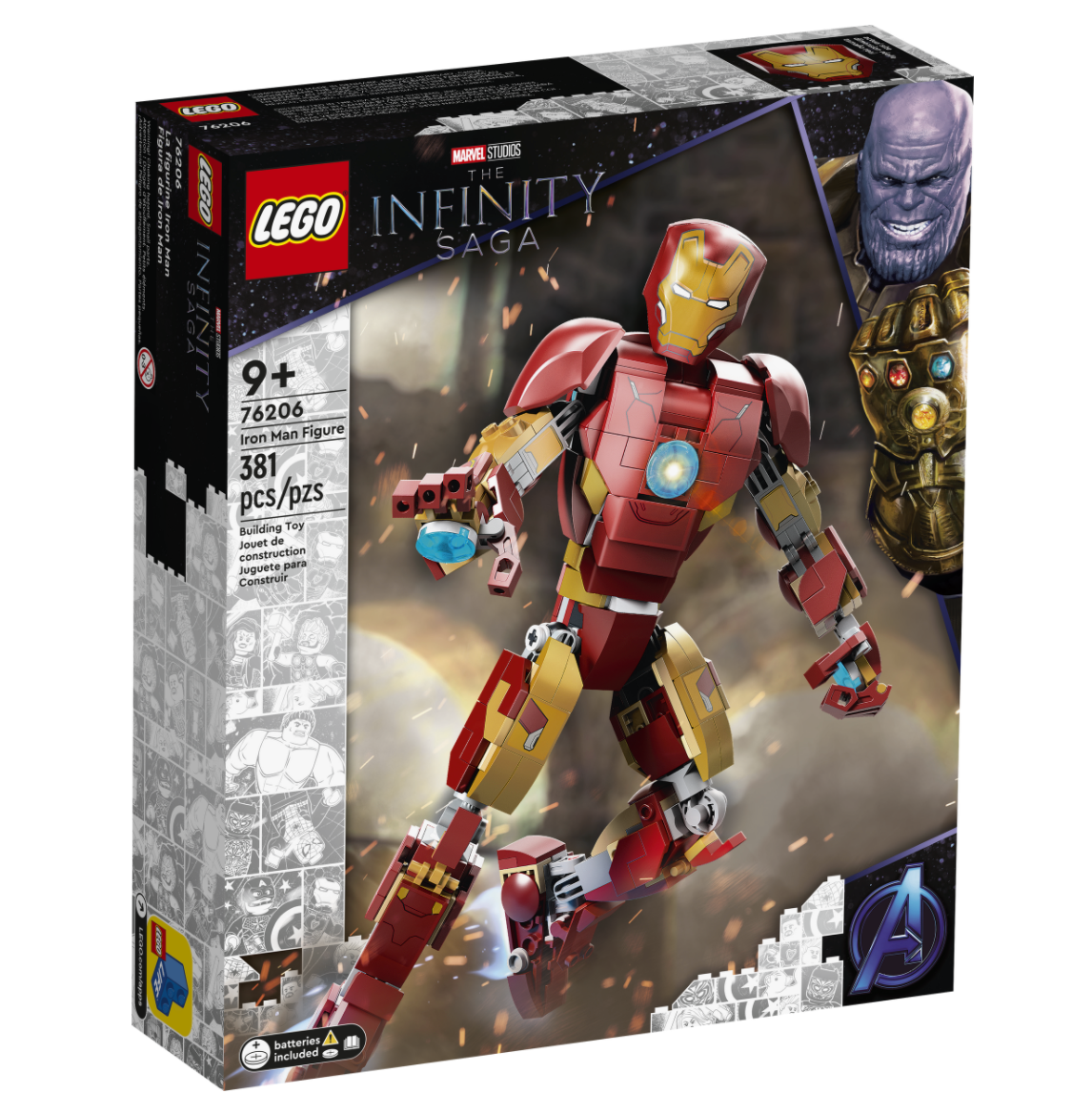 LEGO: Marvel Infinity Saga - Iron Man Figure