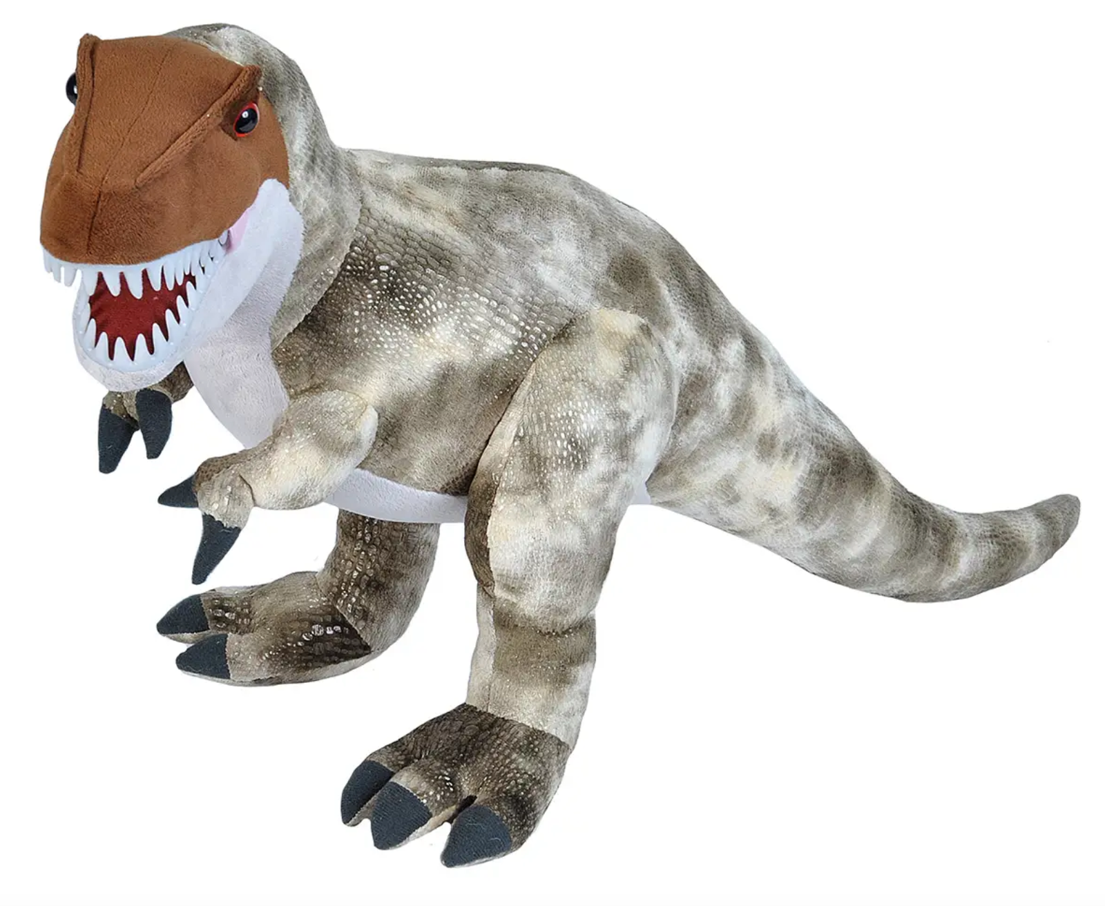 T-Rex Stuffed Animal with Teeth - 25"