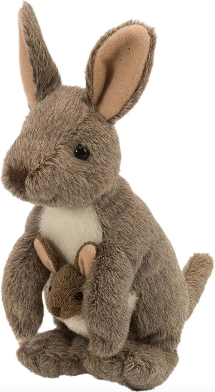 Mini Kangaroo Stuffed Animal - 8"