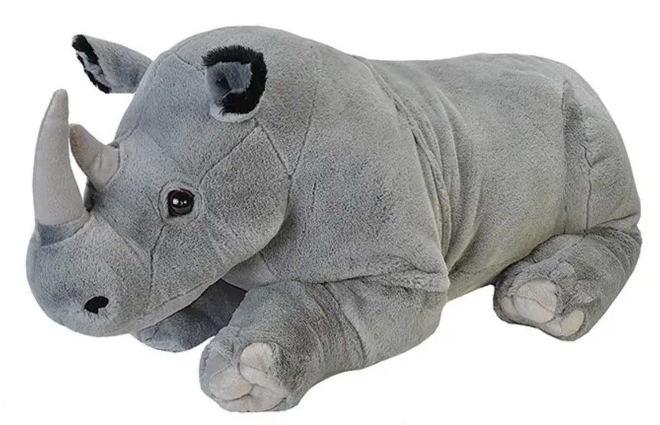 Rhino Stuffed Animal - 30"