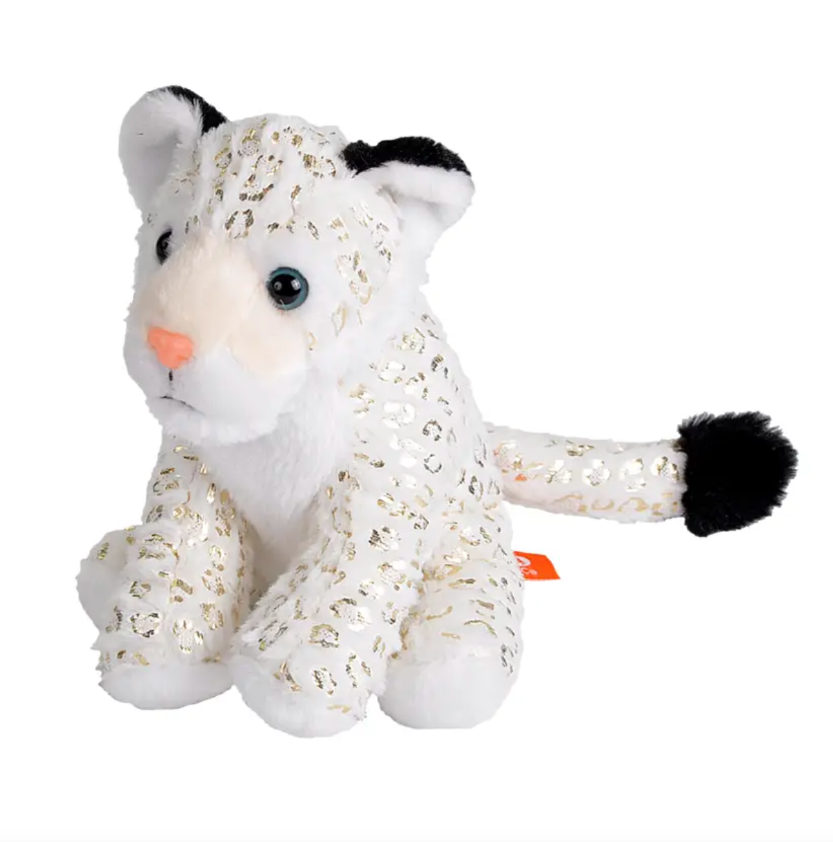 Foilkins Junior: Snow Leopard Stuffed Animal