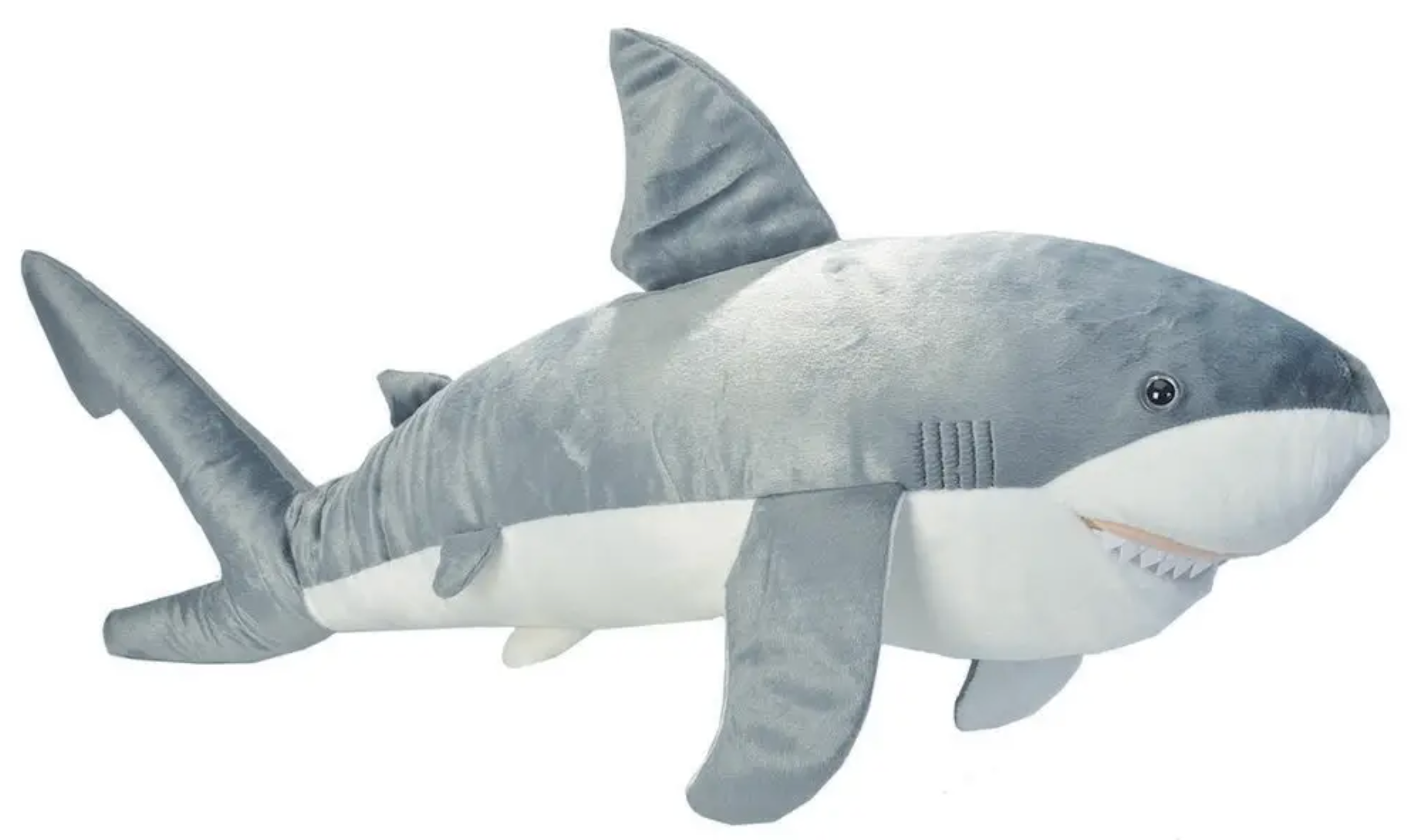 Great White Shark Stuffed Animal - 30"